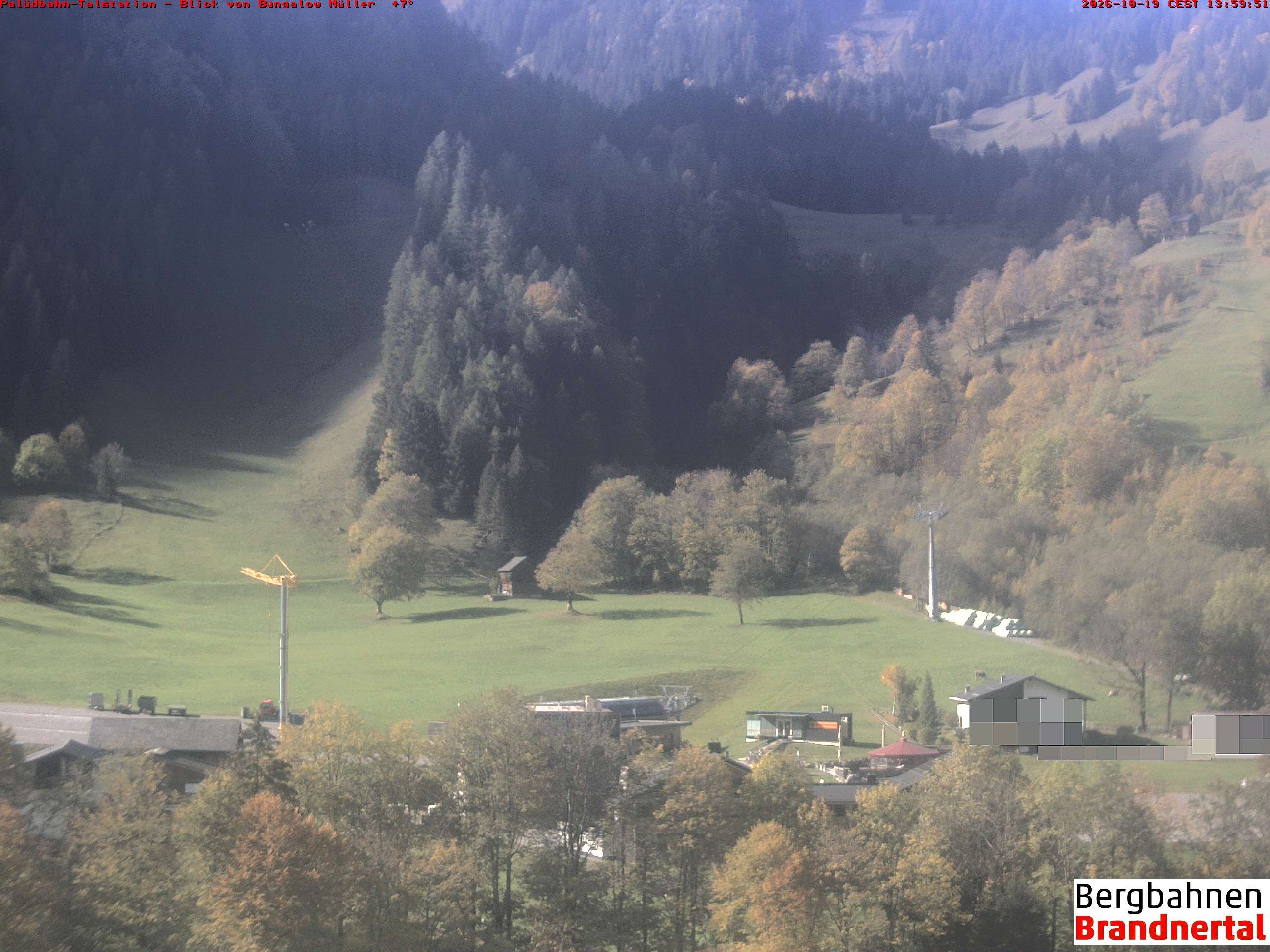 Blick auf Palüdbahn von Bungalow Müller