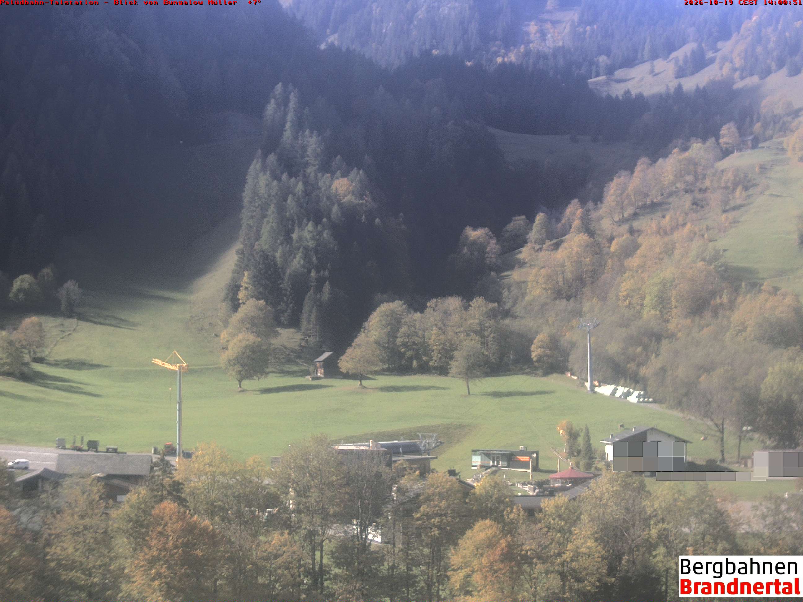 Blick auf Palüdbahn von Bungalow Müller