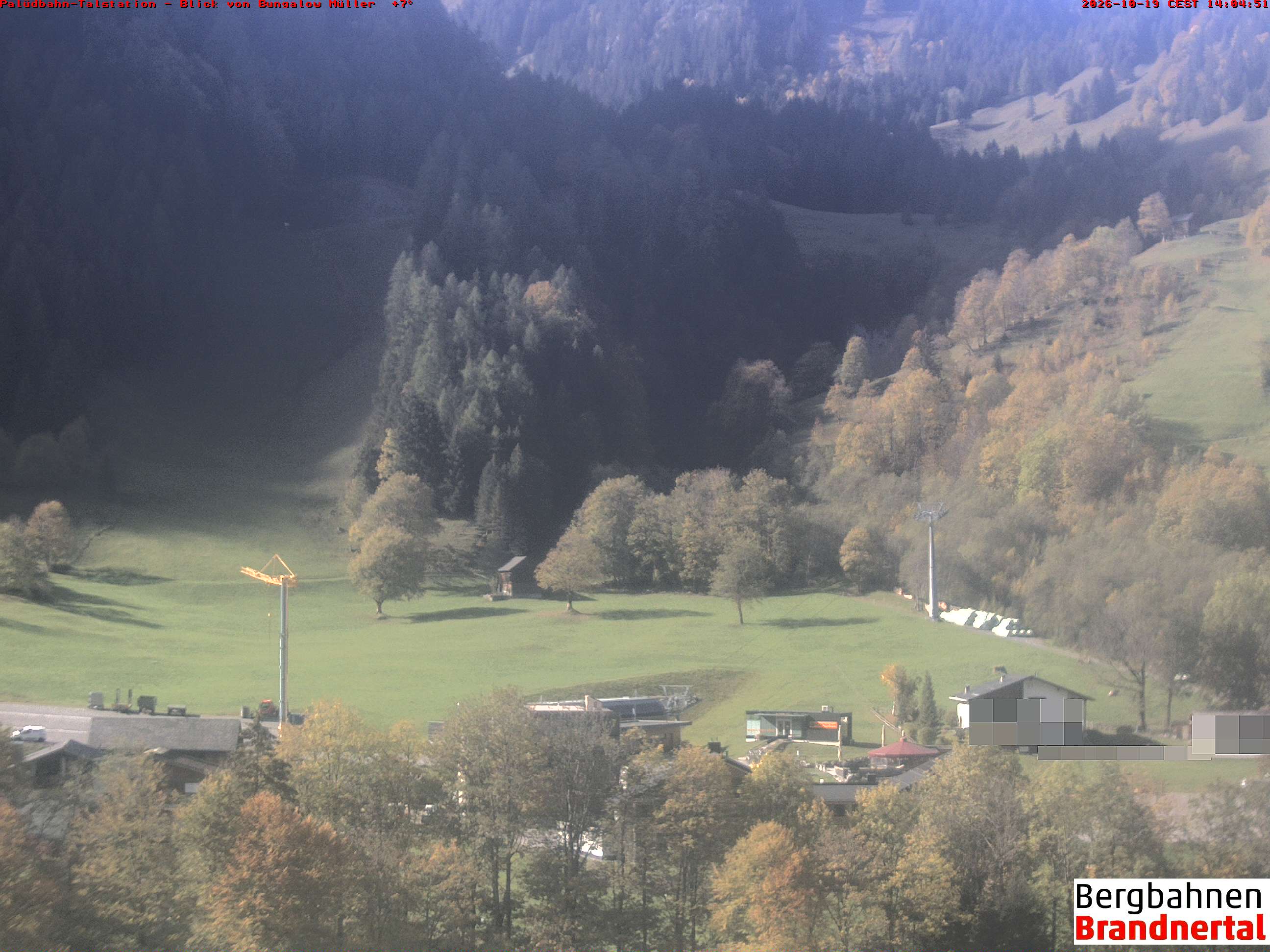 Blick auf Palüdbahn von Bungalow Müller