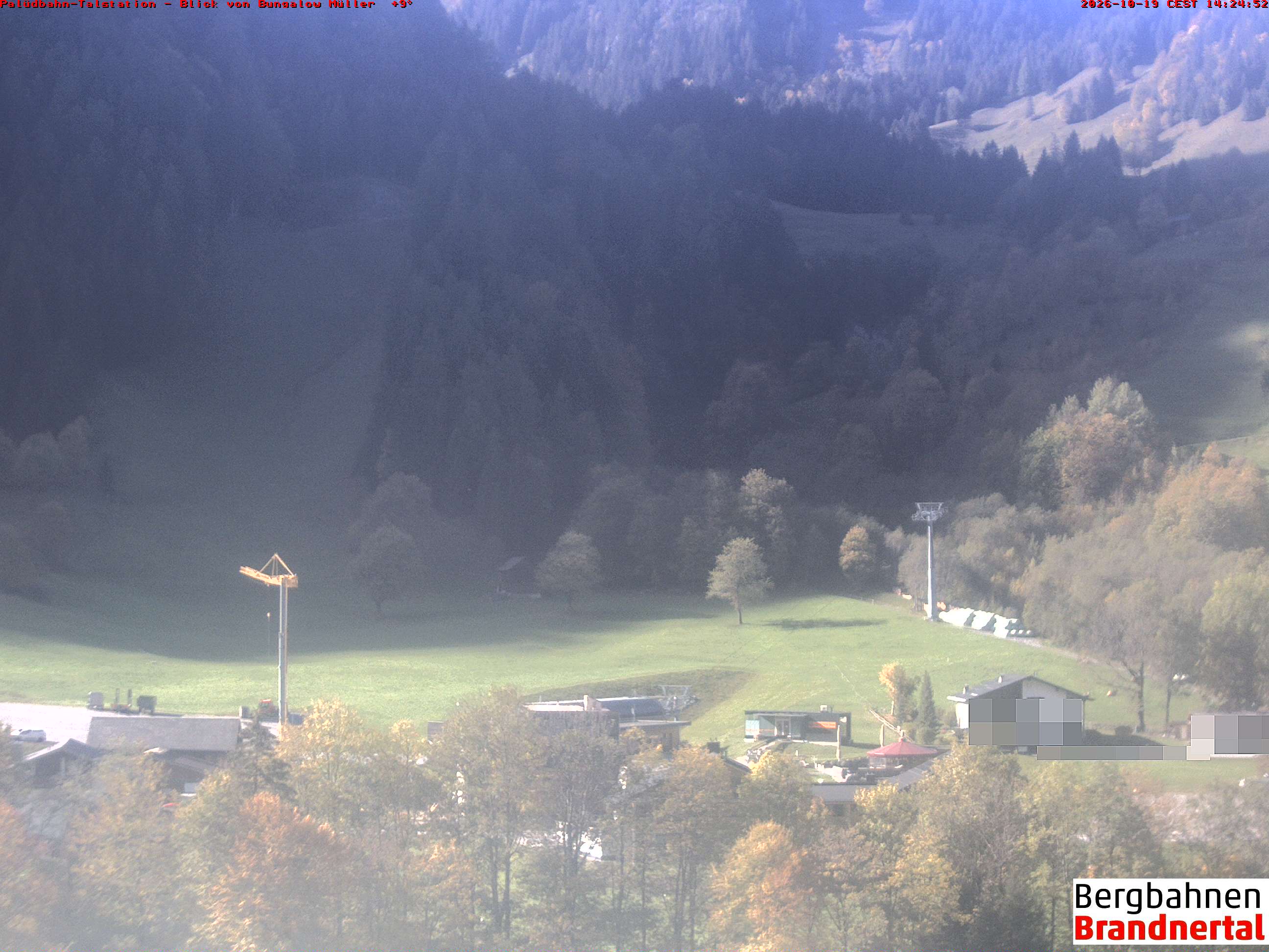 Blick auf Palüdbahn von Bungalow Müller