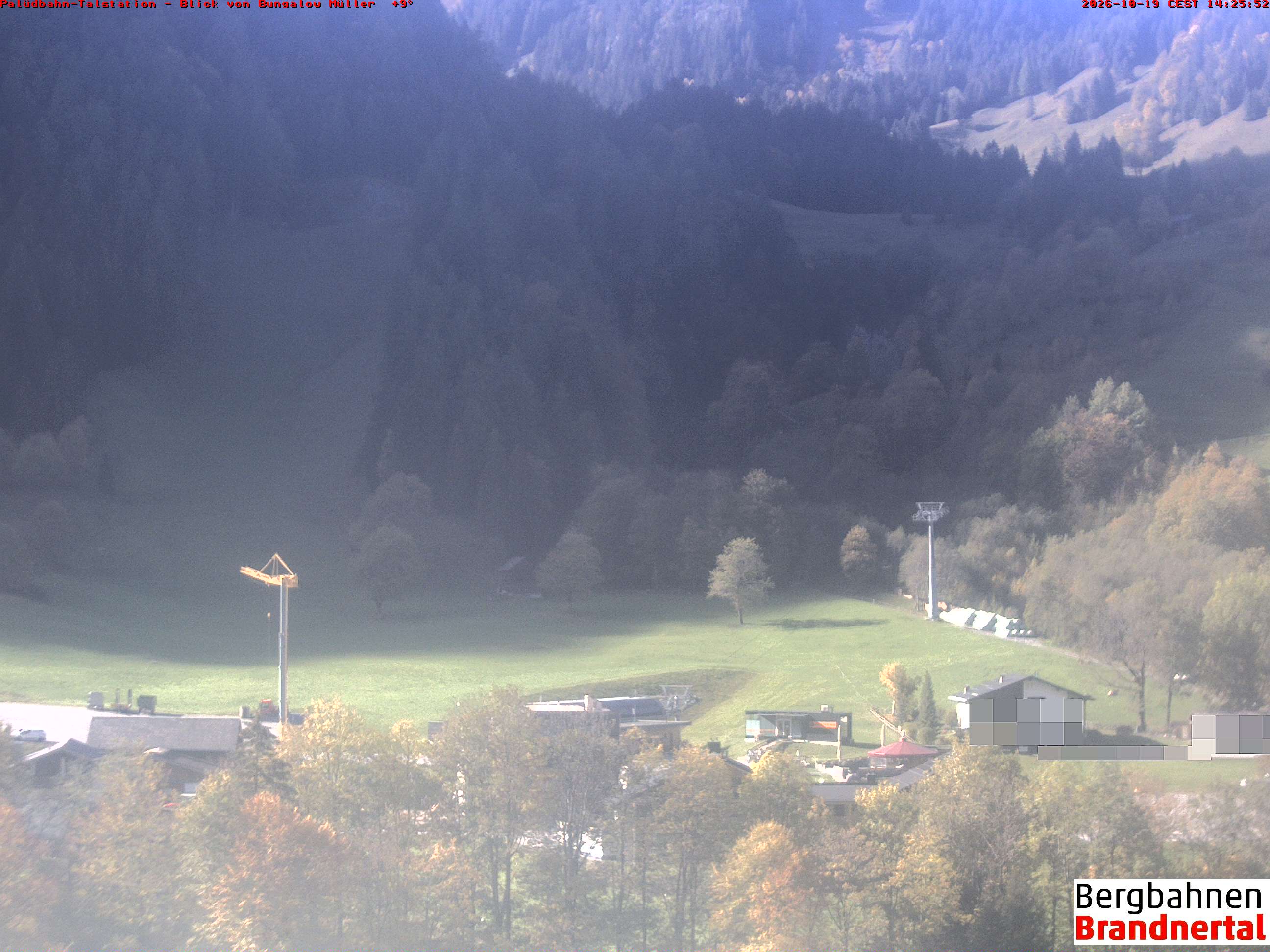 Blick auf Palüdbahn von Bungalow Müller