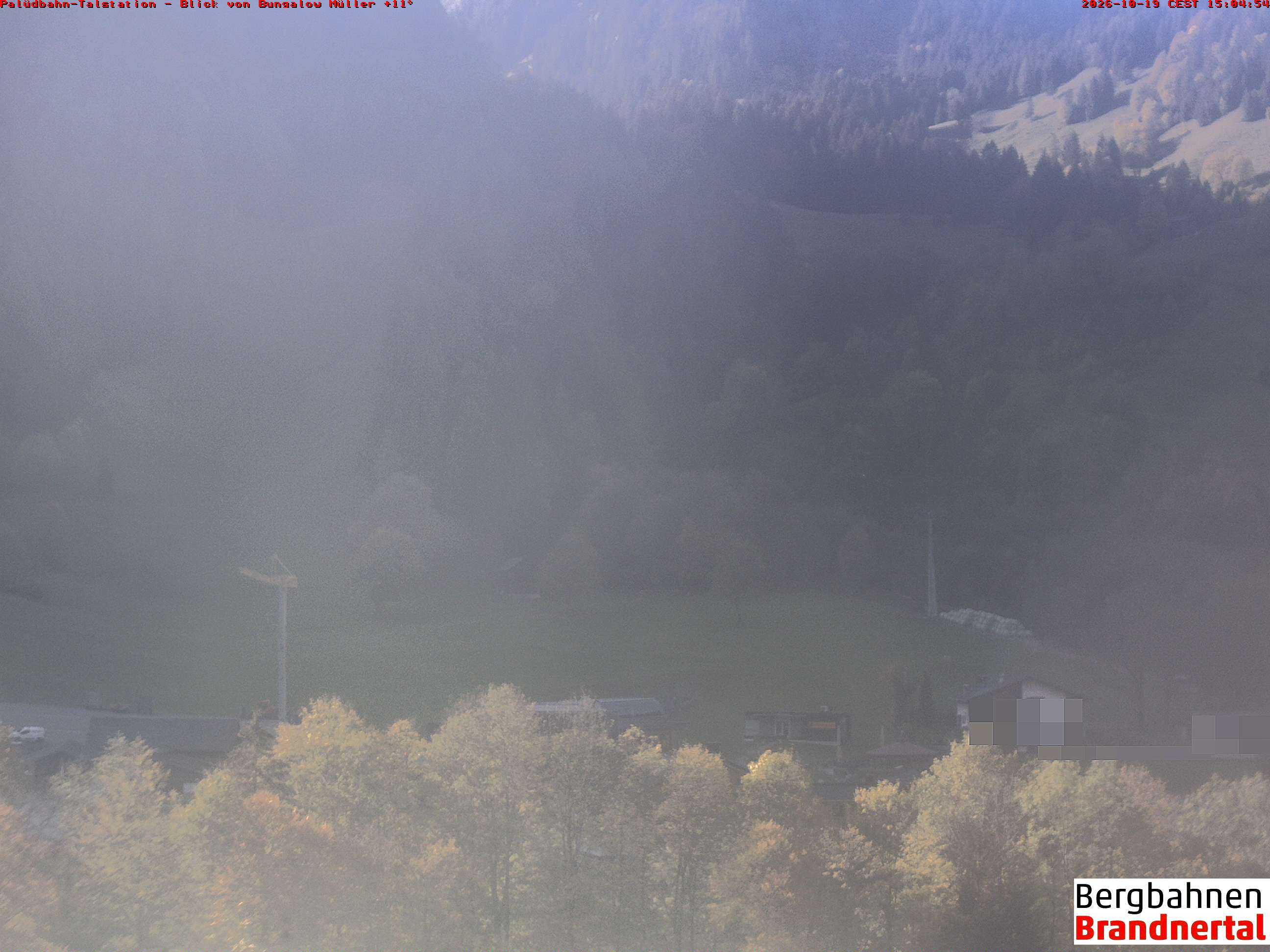 Blick auf Palüdbahn von Bungalow Müller