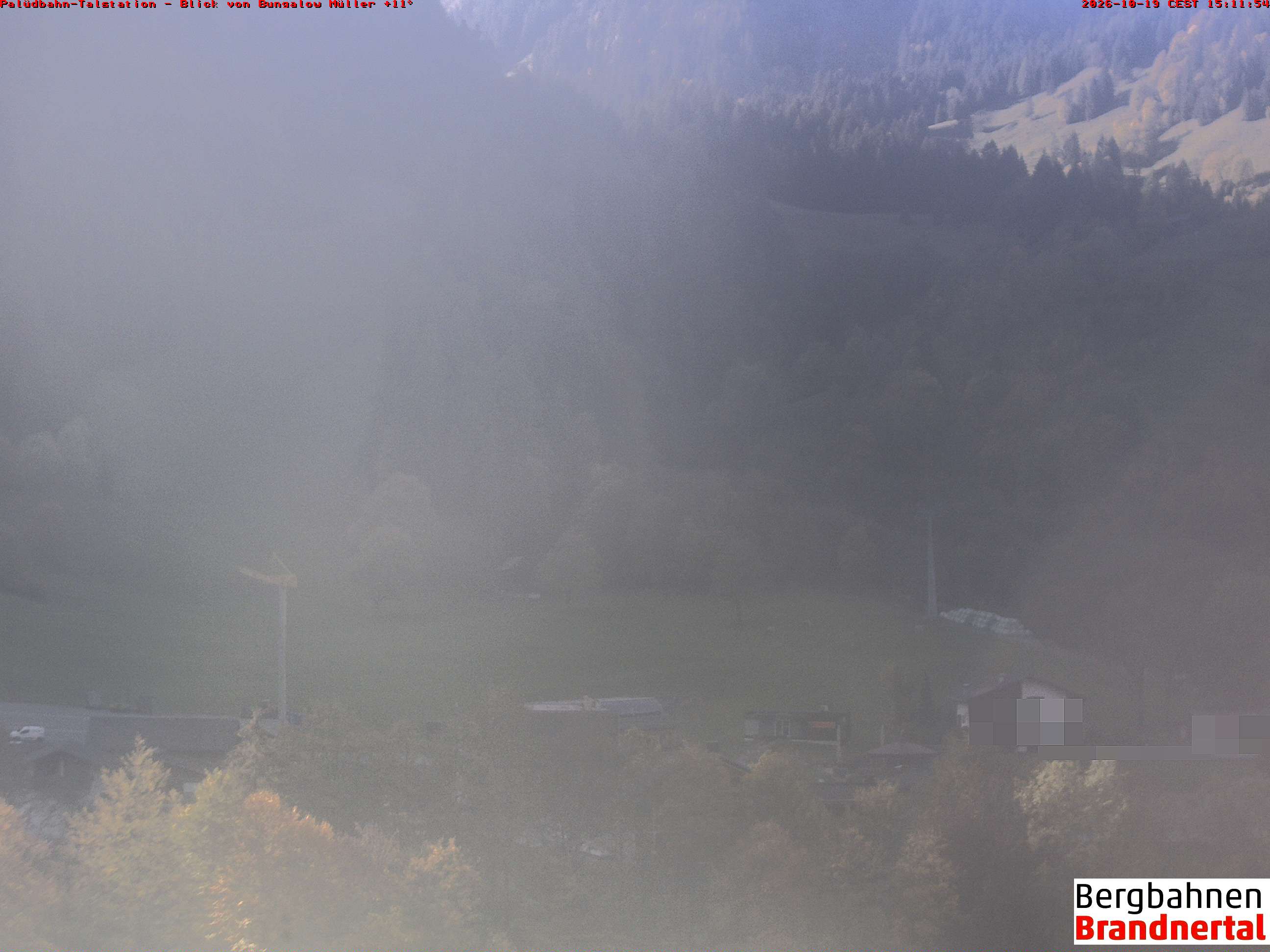 Blick auf Palüdbahn von Bungalow Müller