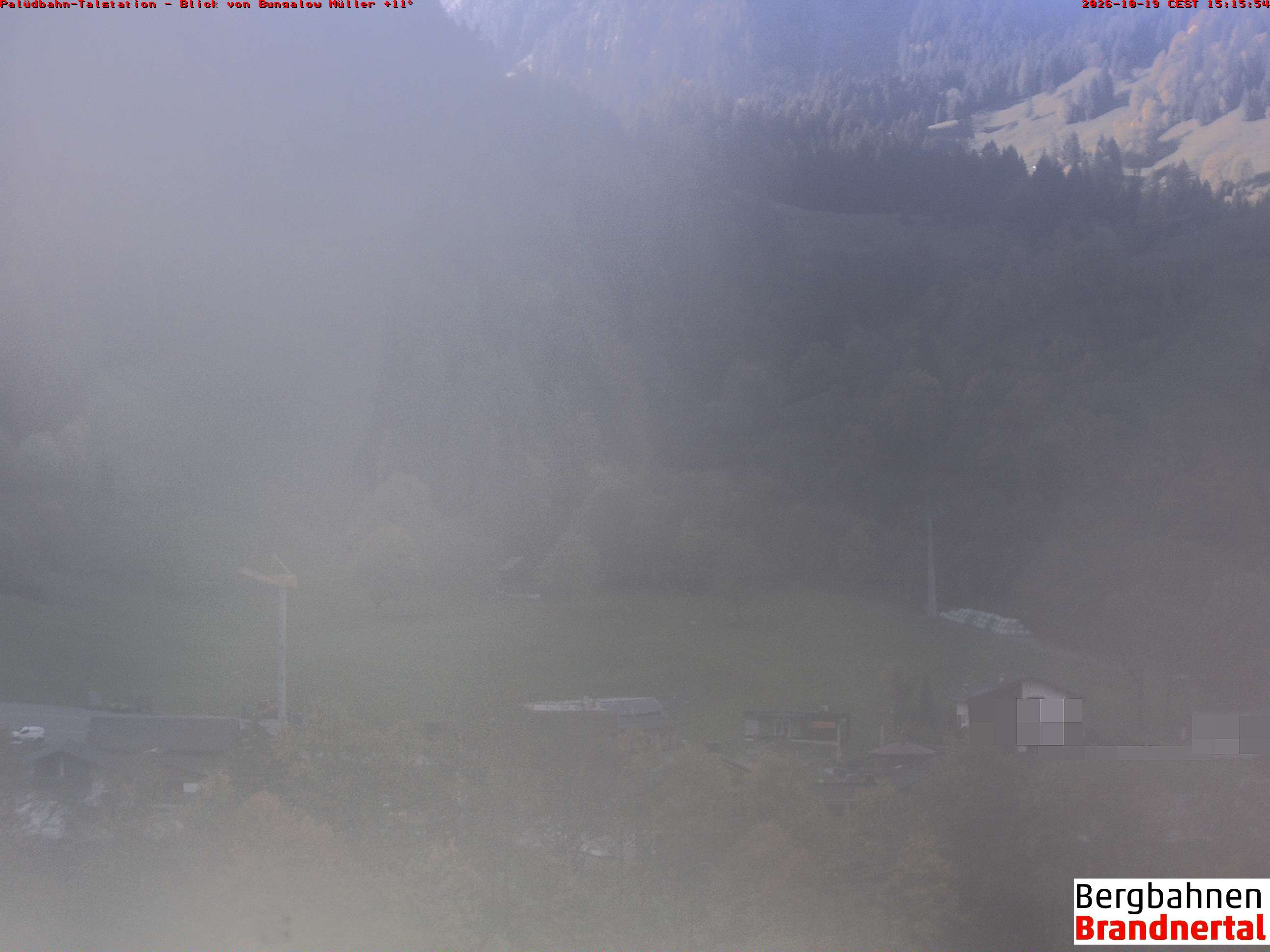 Blick auf Palüdbahn von Bungalow Müller