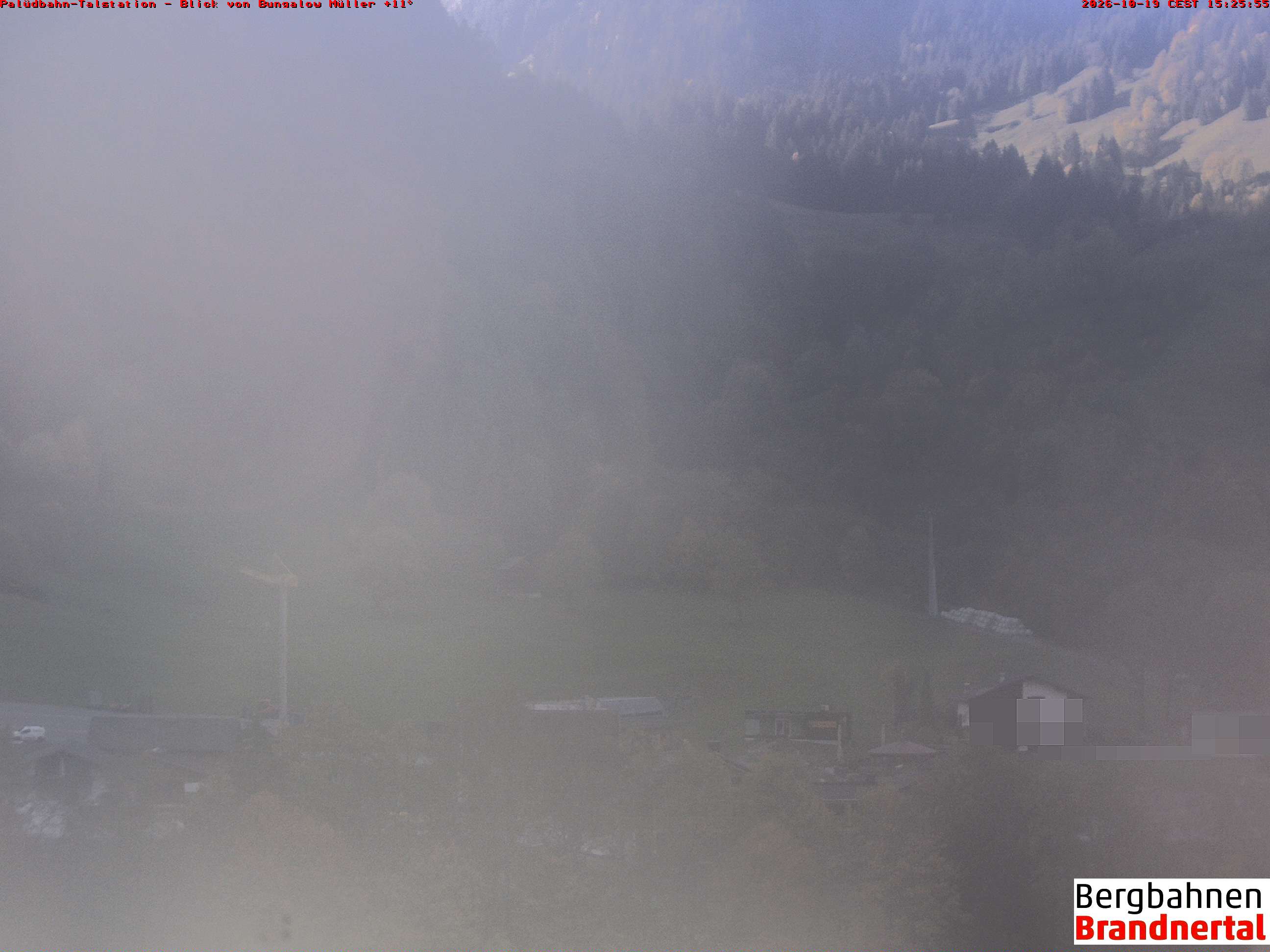 Blick auf Palüdbahn von Bungalow Müller