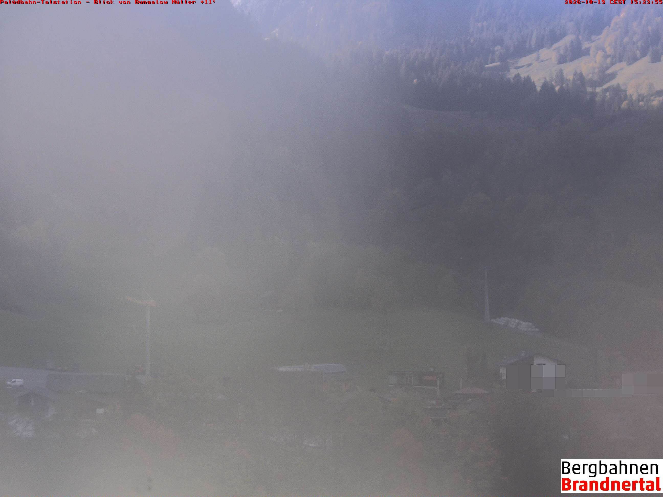 Blick auf Palüdbahn von Bungalow Müller