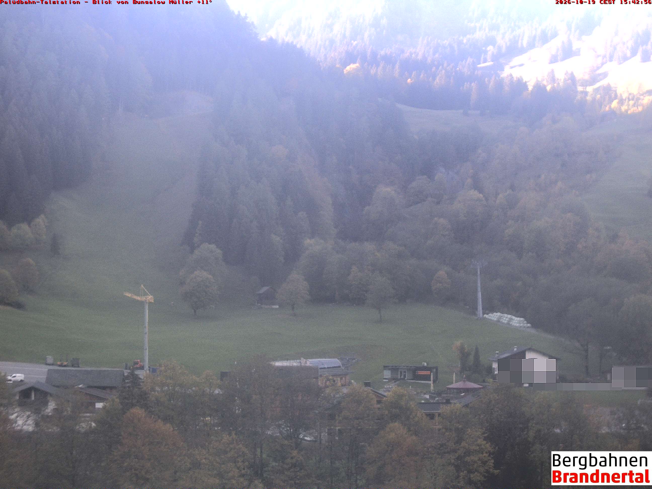Blick auf Palüdbahn von Bungalow Müller
