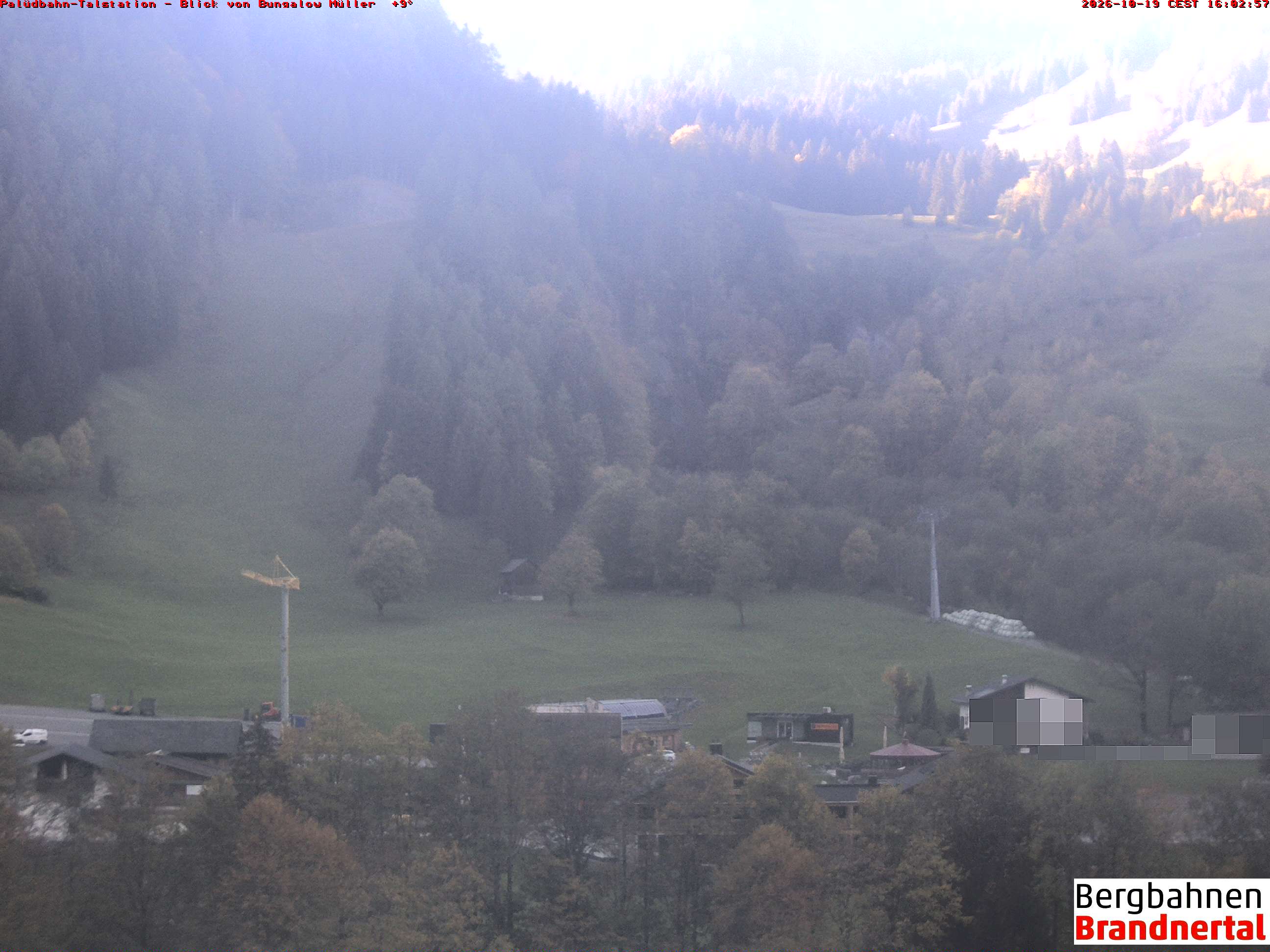 Blick auf Palüdbahn von Bungalow Müller