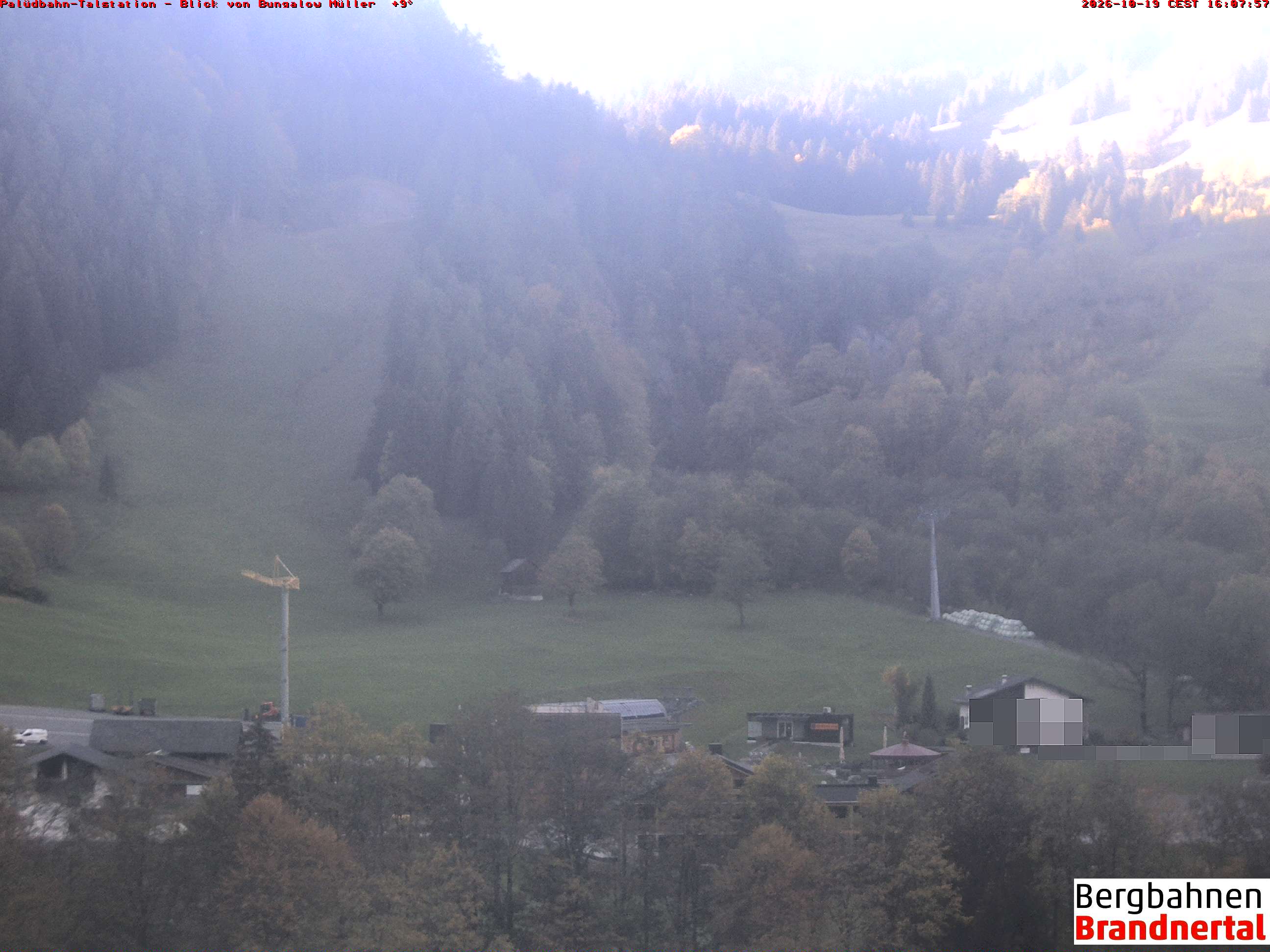 Blick auf Palüdbahn von Bungalow Müller