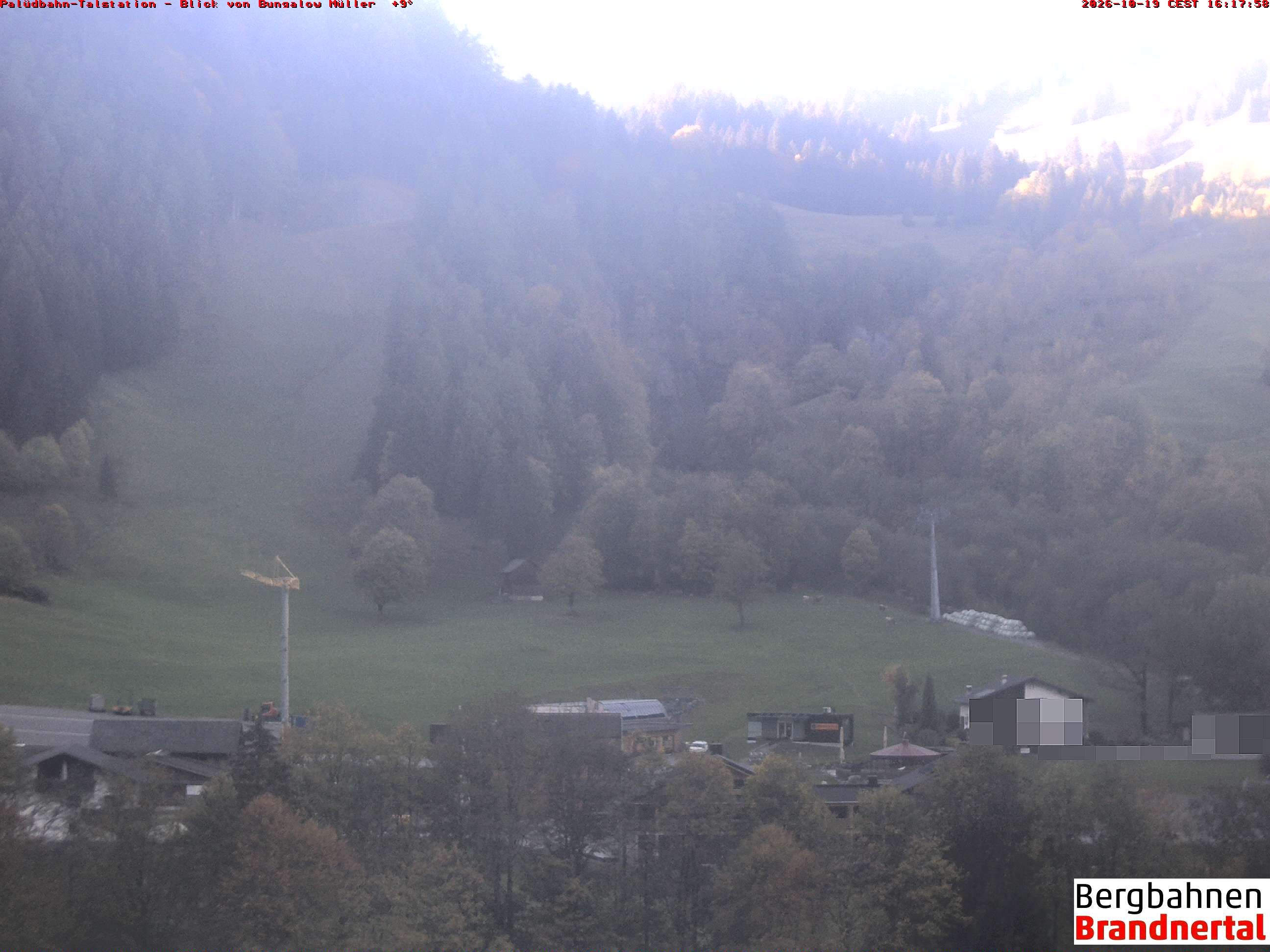 Blick auf Palüdbahn von Bungalow Müller