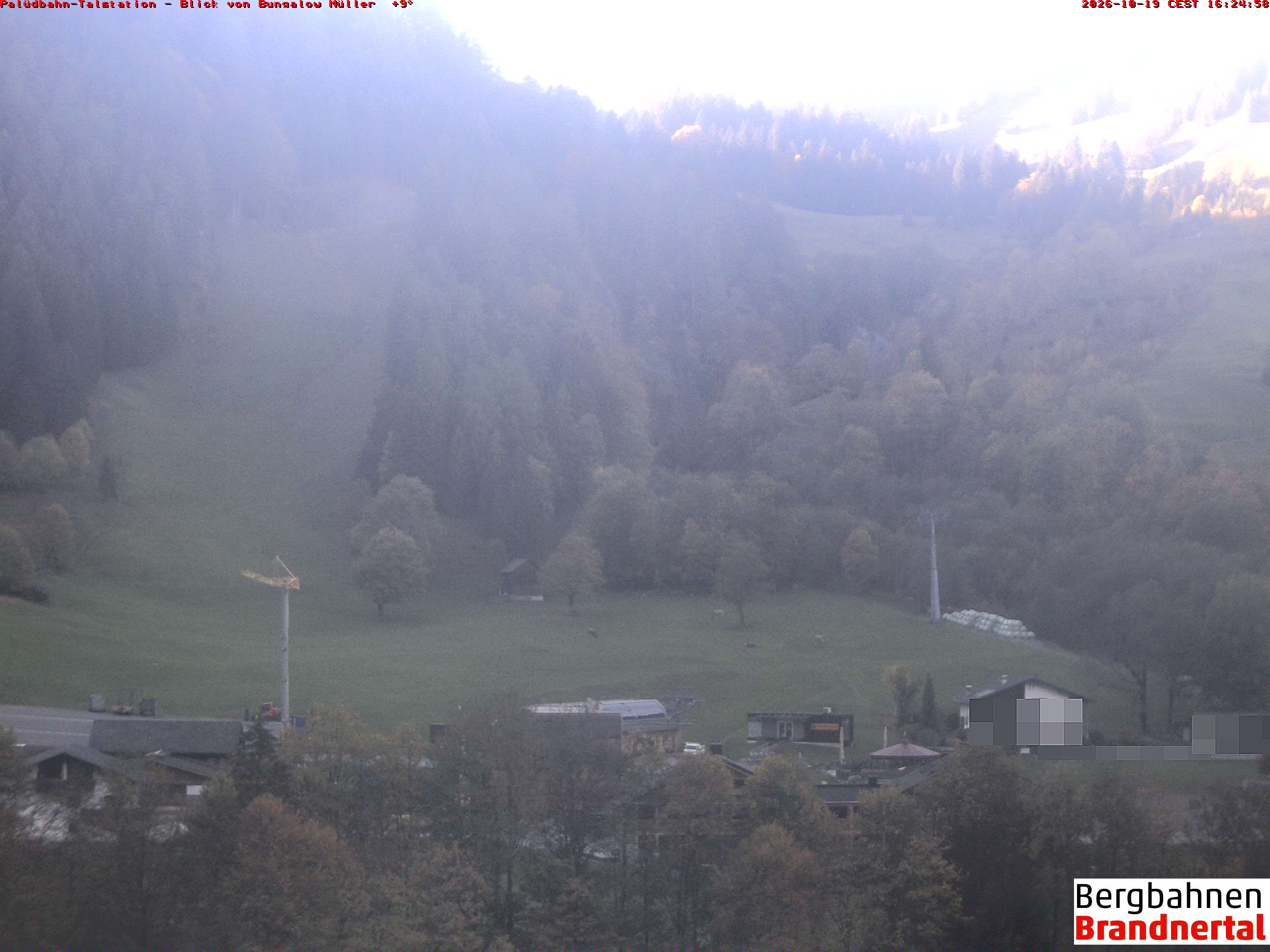 Blick auf Palüdbahn von Bungalow Müller