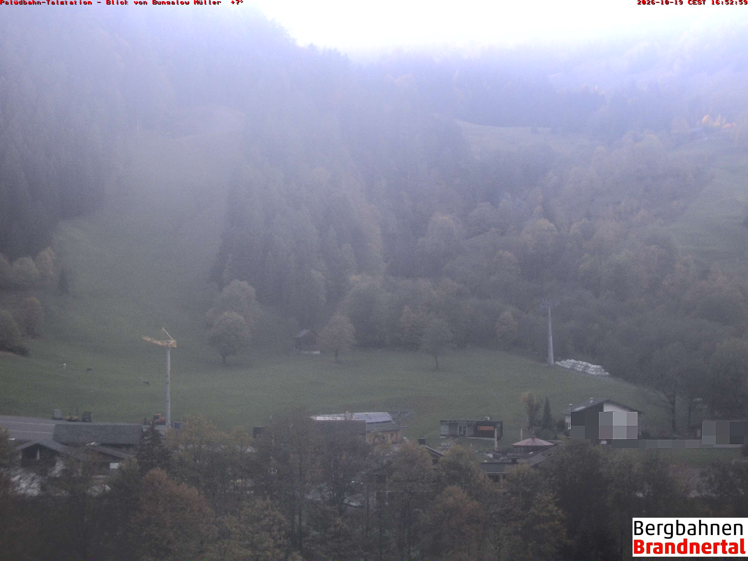Blick auf Palüdbahn von Bungalow Müller