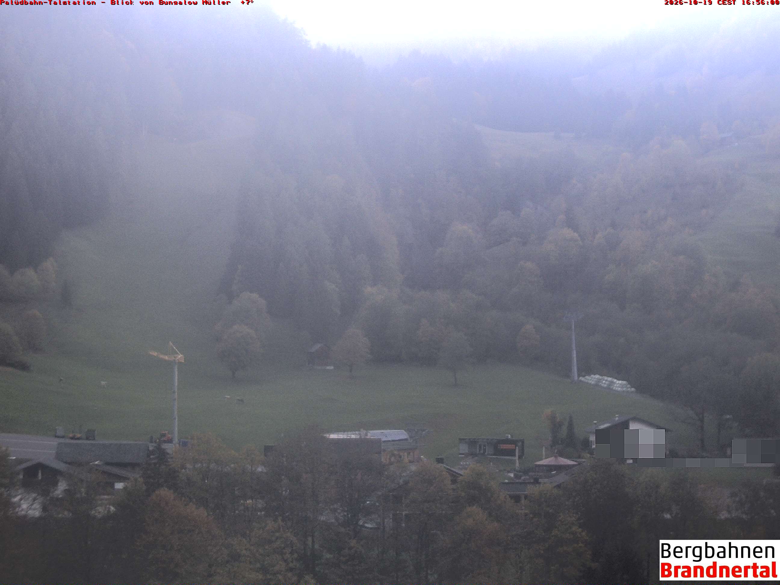 Blick auf Palüdbahn von Bungalow Müller