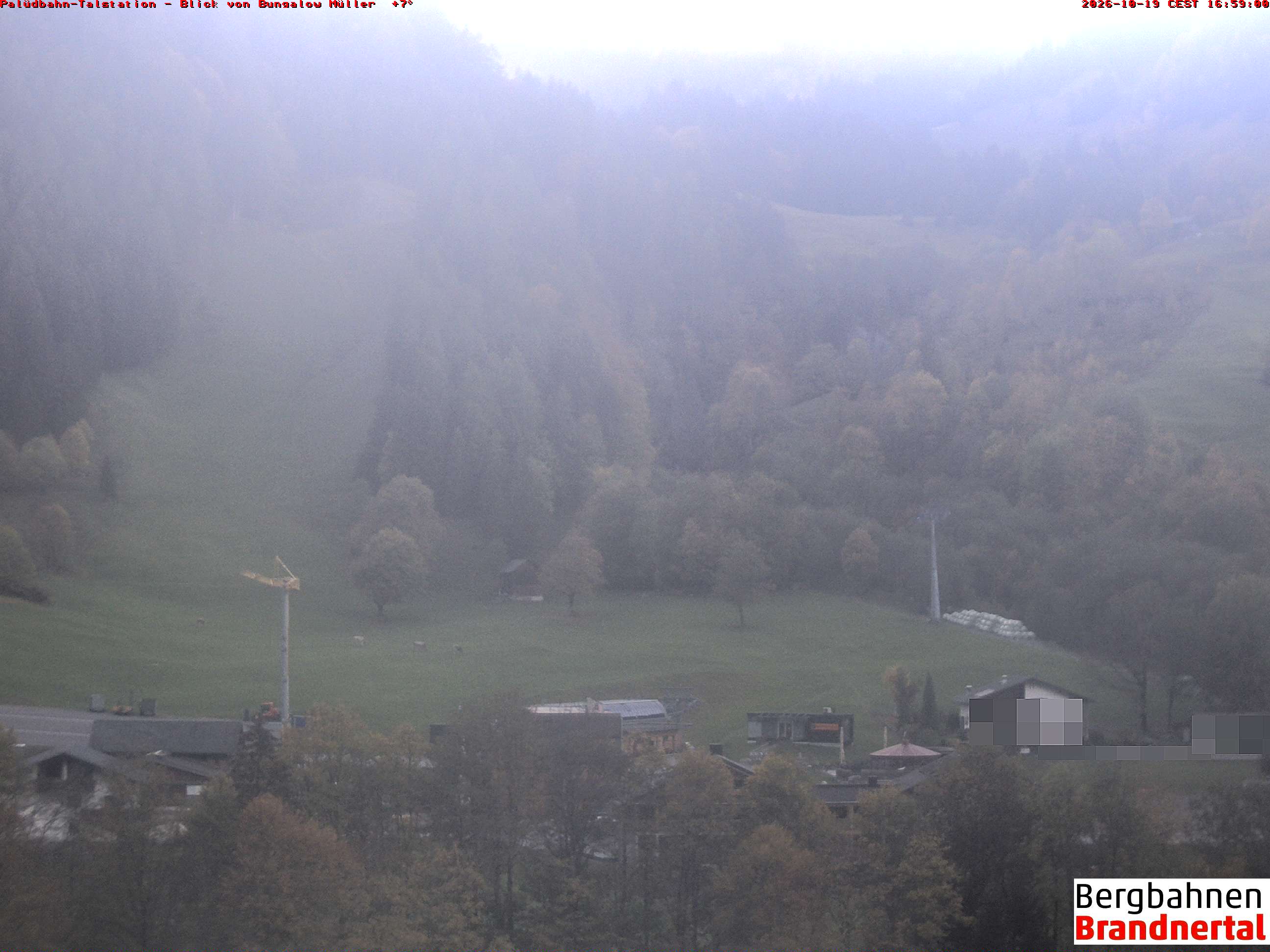 Blick auf Palüdbahn von Bungalow Müller