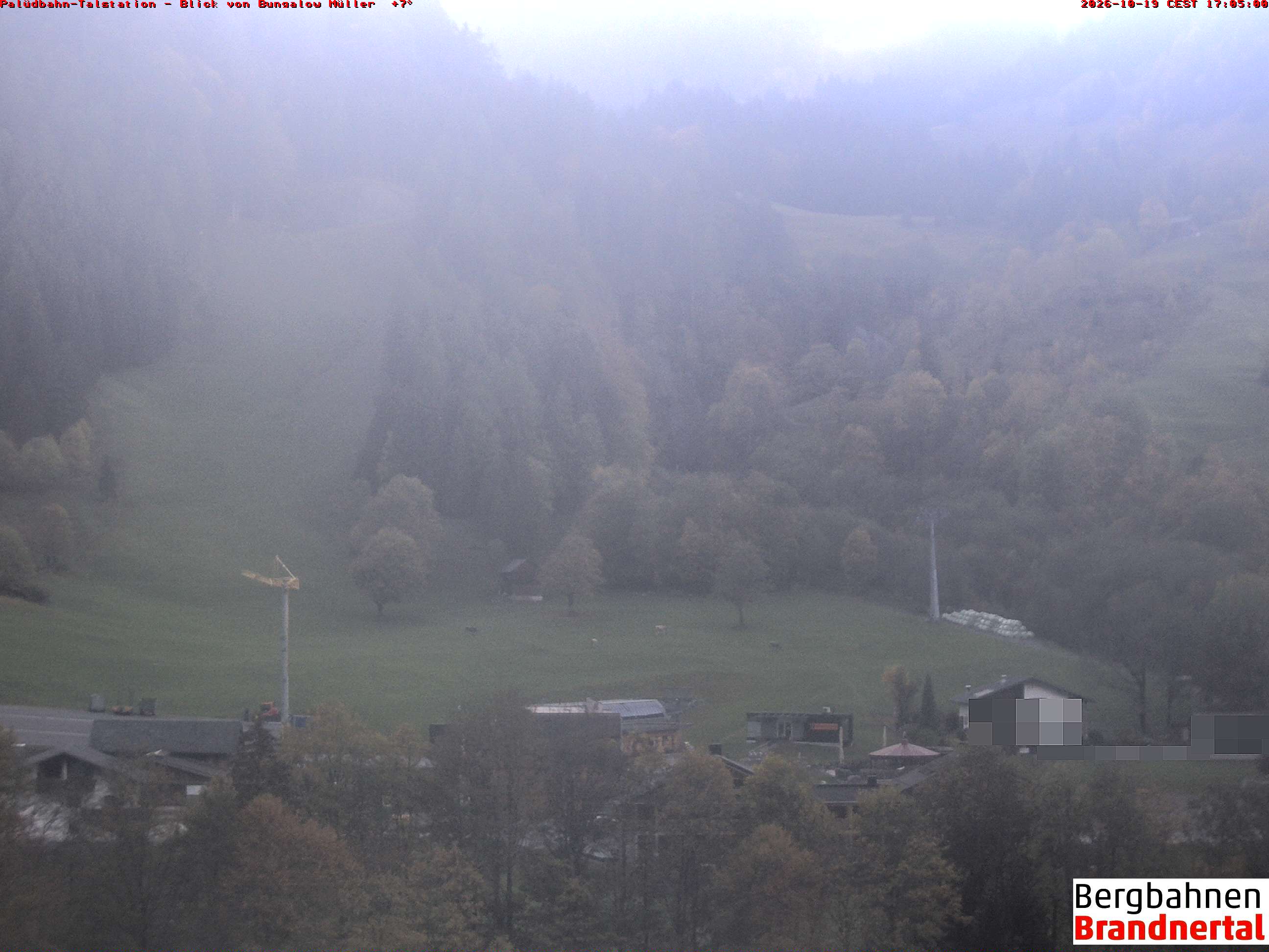 Blick auf Palüdbahn von Bungalow Müller