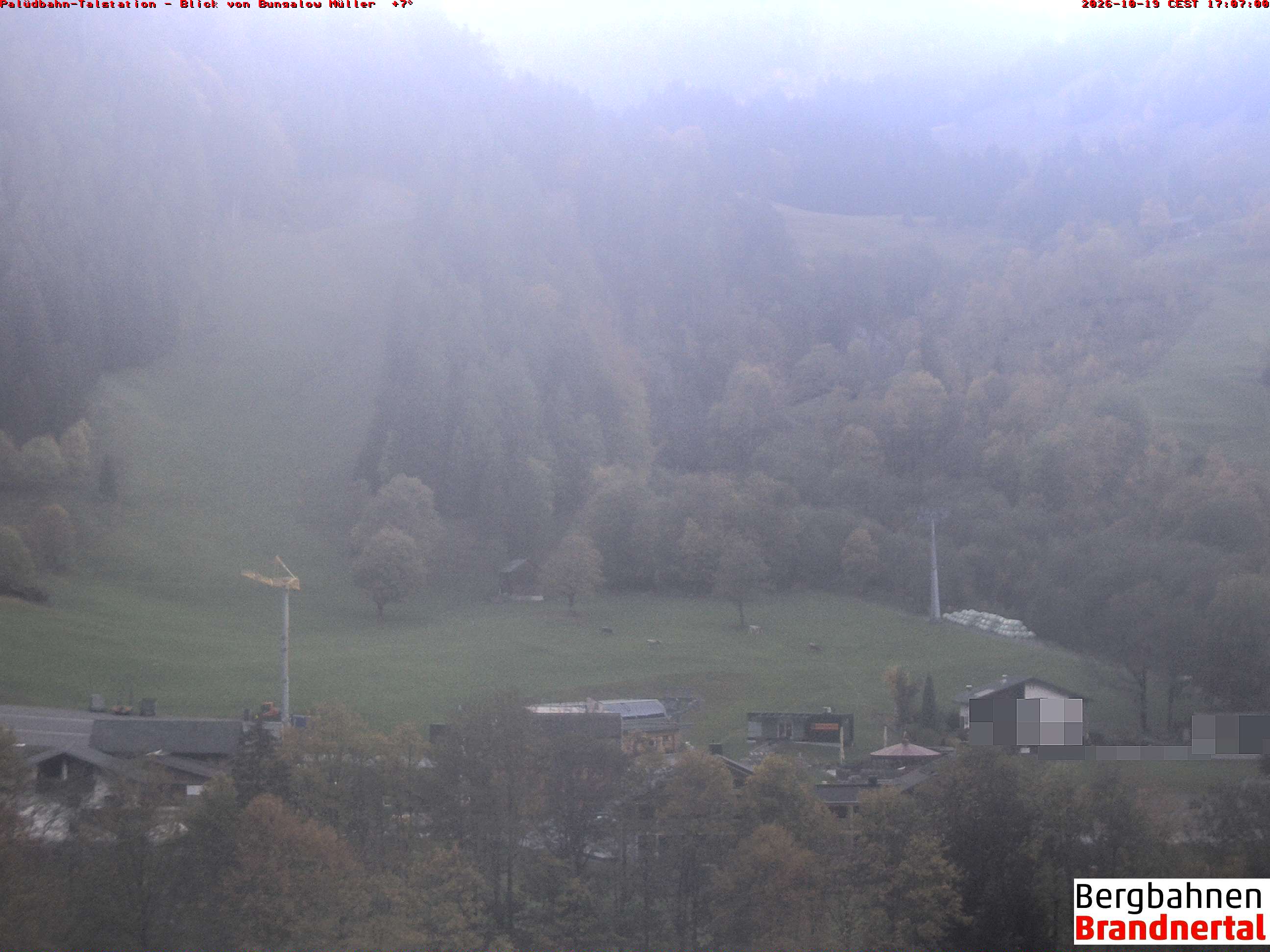 Blick auf Palüdbahn von Bungalow Müller