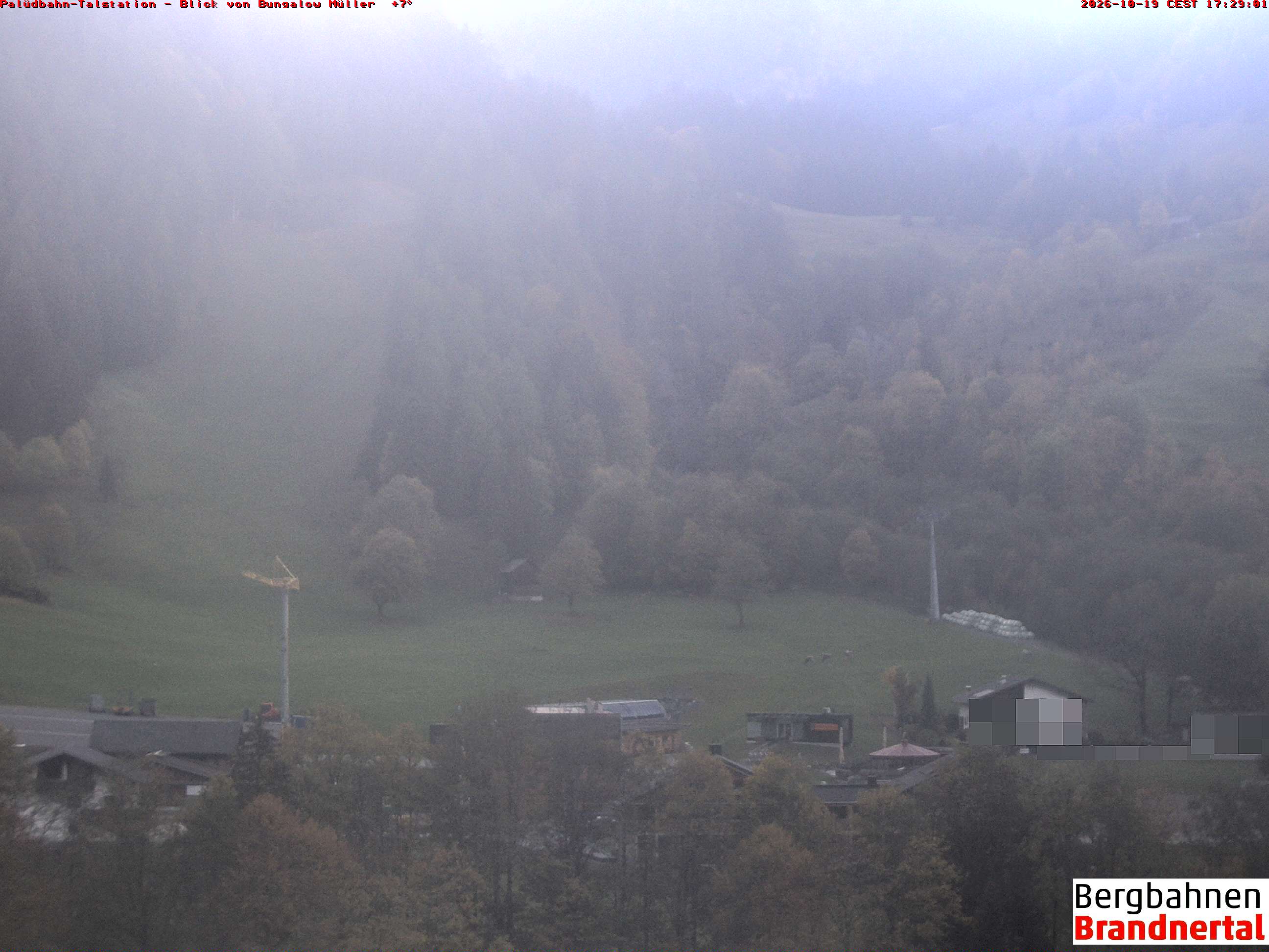 Blick auf Palüdbahn von Bungalow Müller