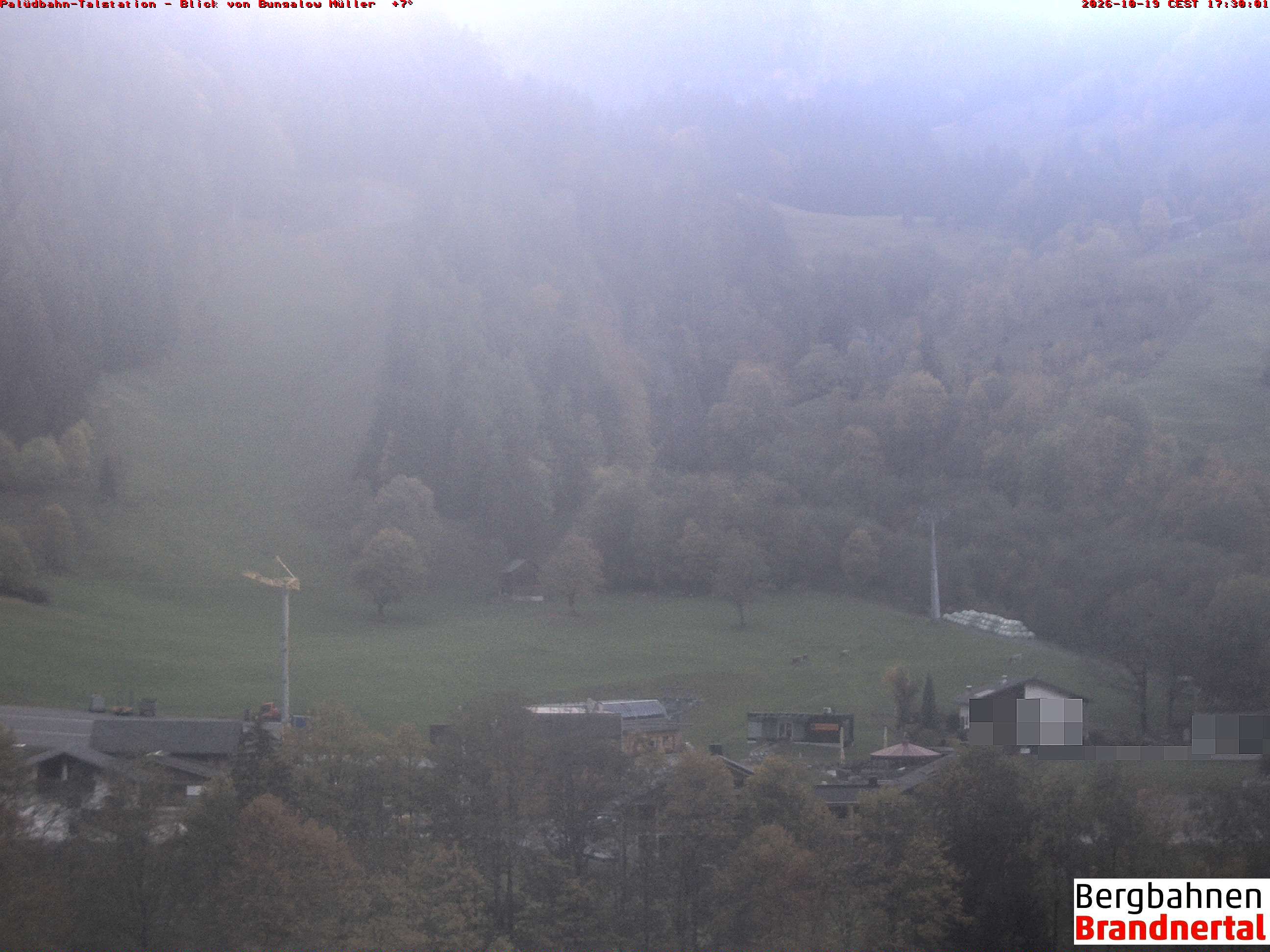 Blick auf Palüdbahn von Bungalow Müller