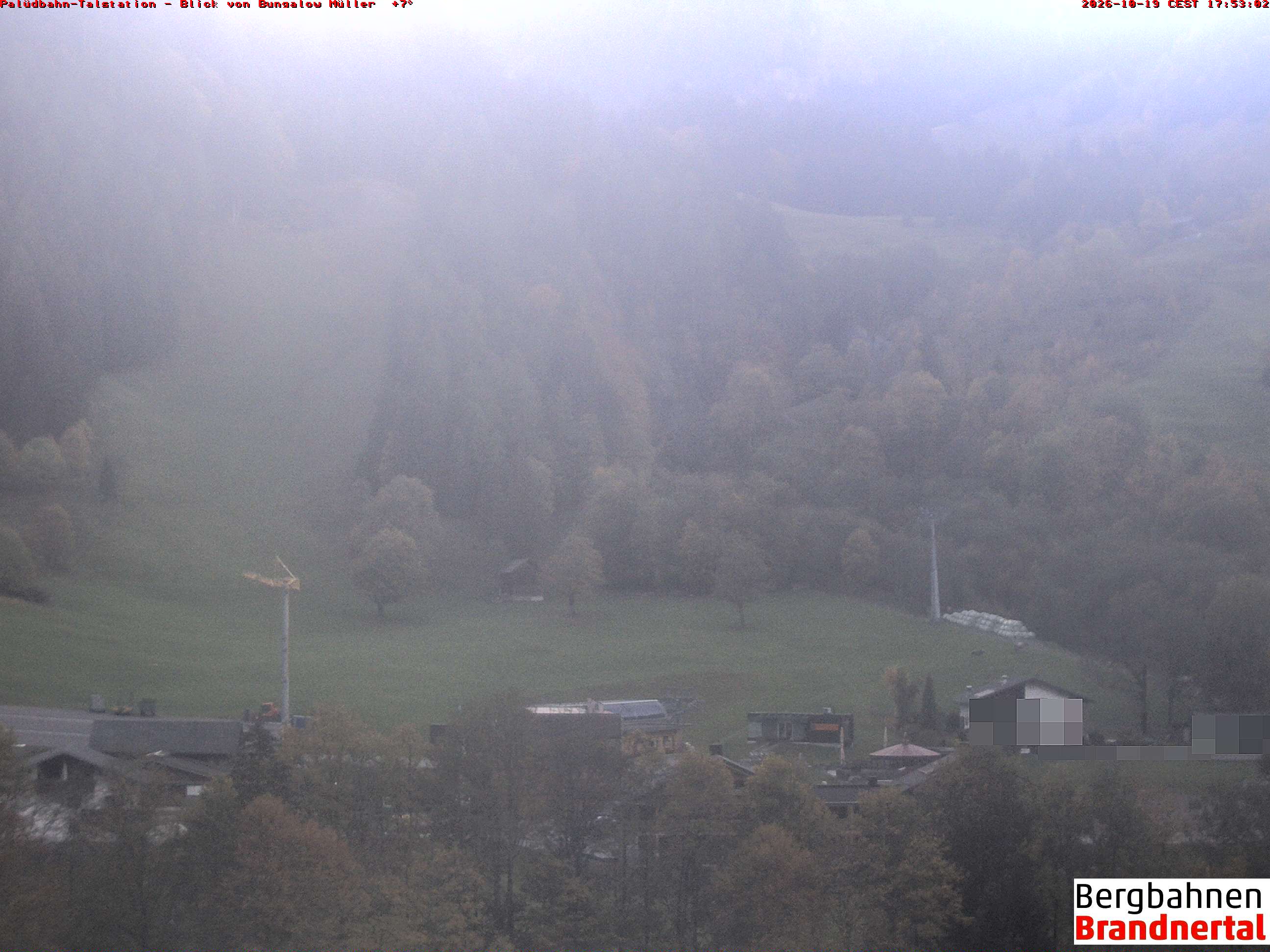 Blick auf Palüdbahn von Bungalow Müller