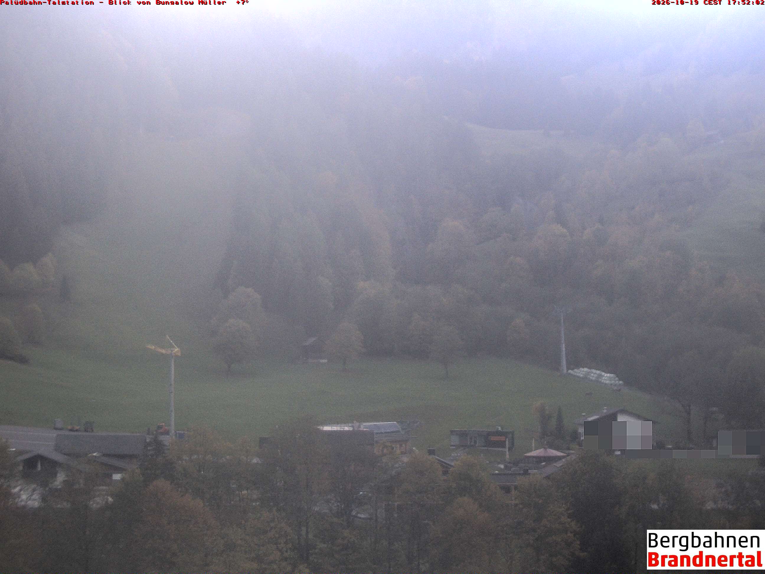 Blick auf Palüdbahn von Bungalow Müller