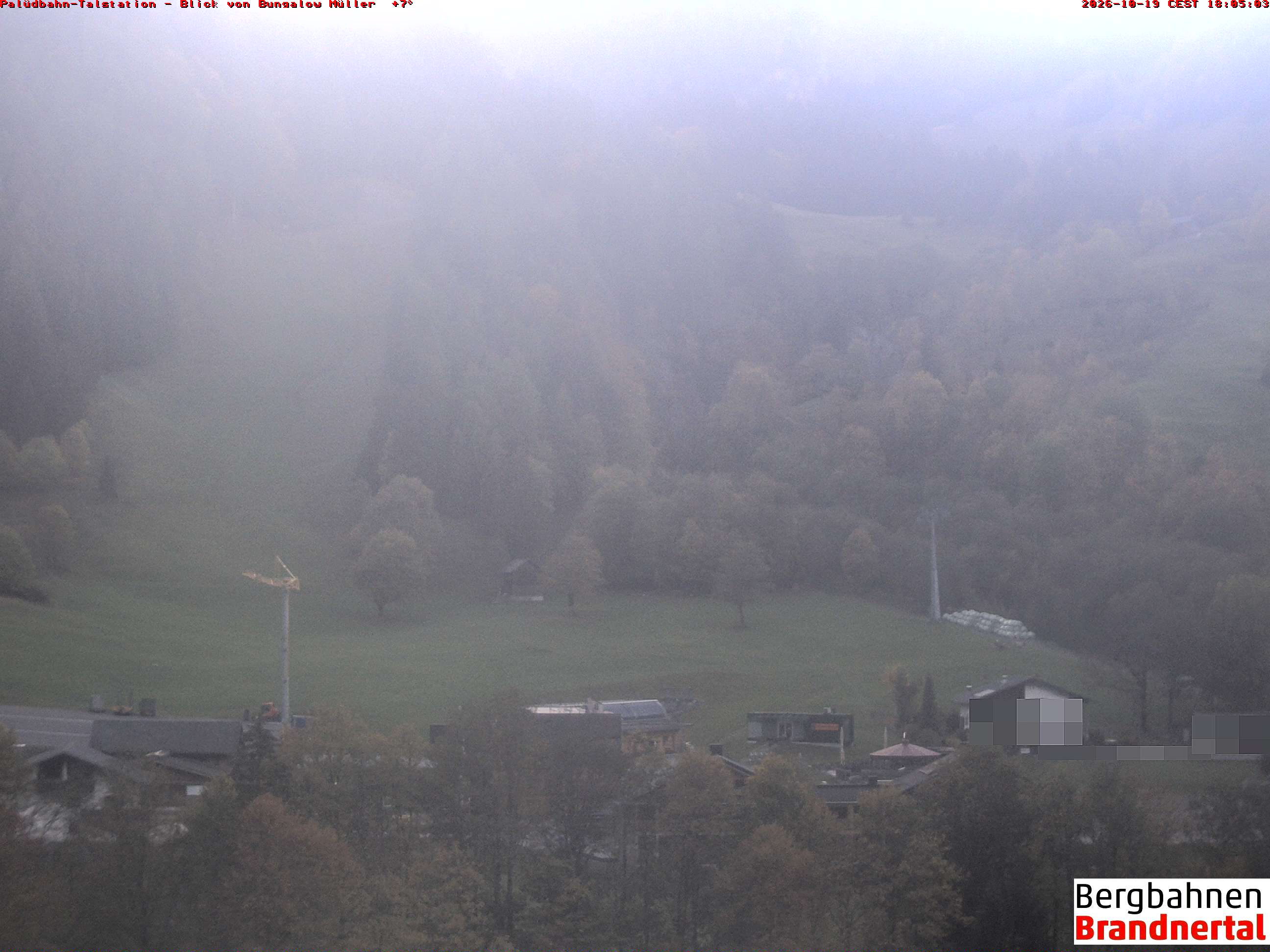 Blick auf Palüdbahn von Bungalow Müller
