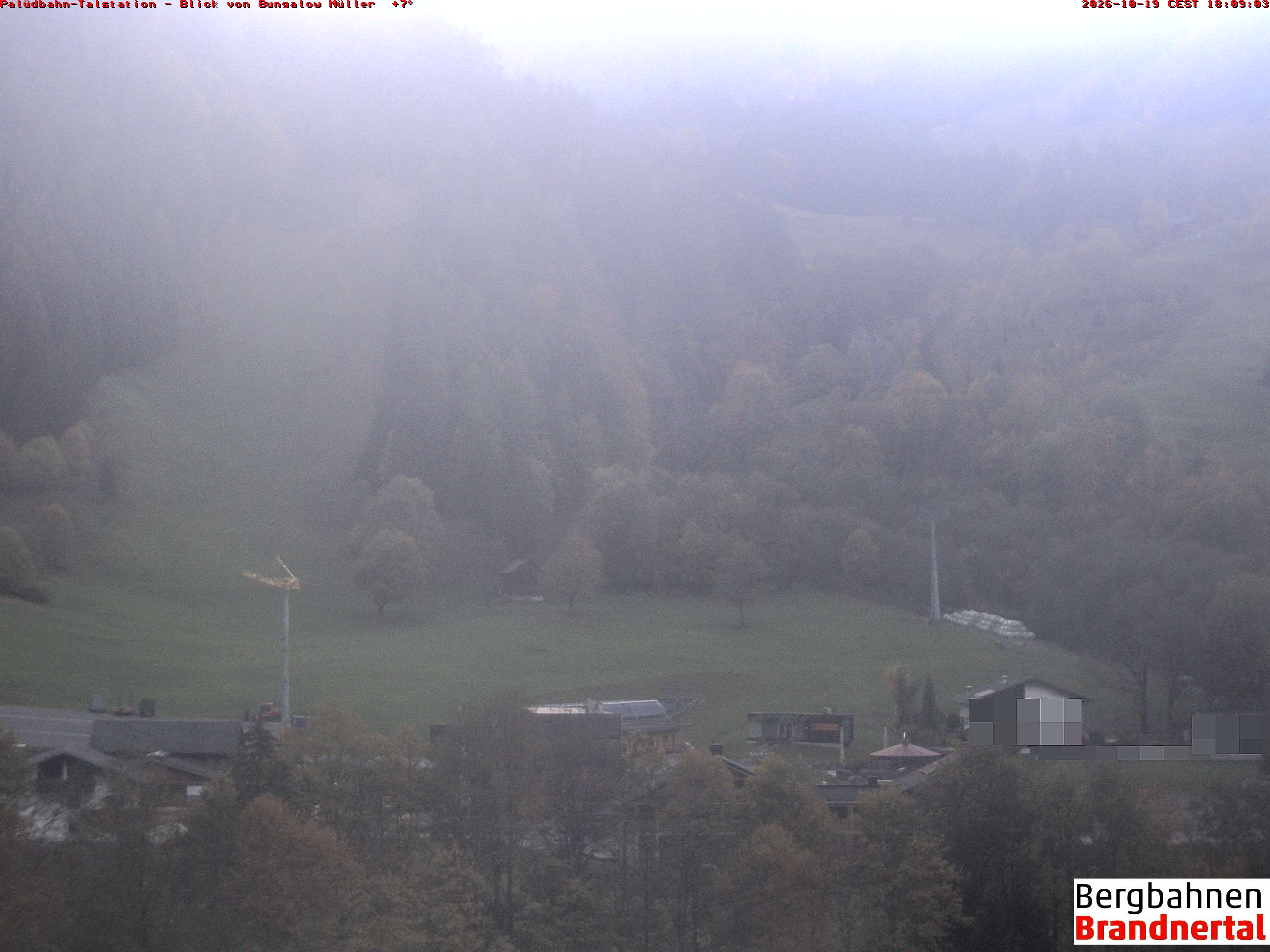 Blick auf Palüdbahn von Bungalow Müller