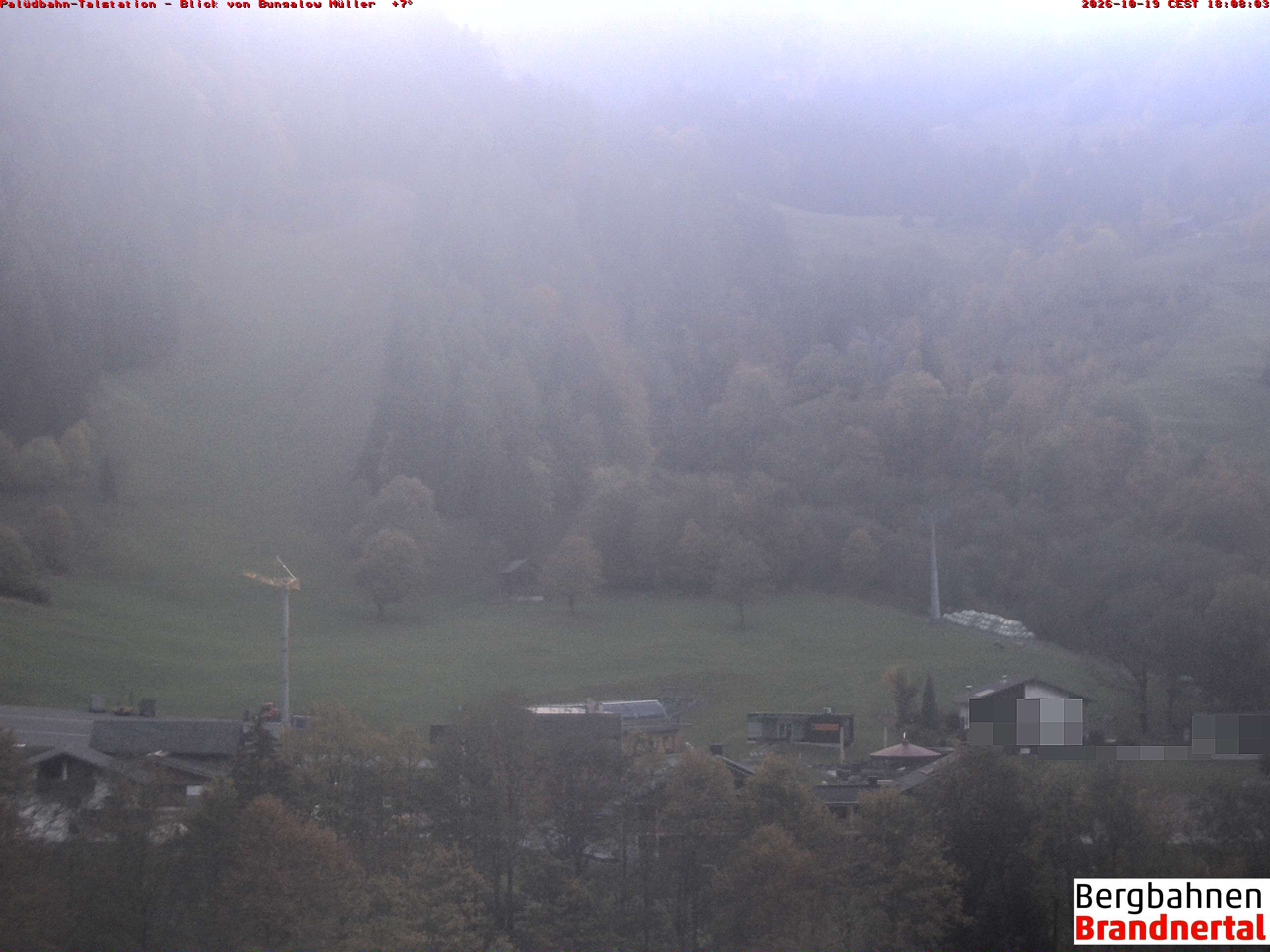 Blick auf Palüdbahn von Bungalow Müller