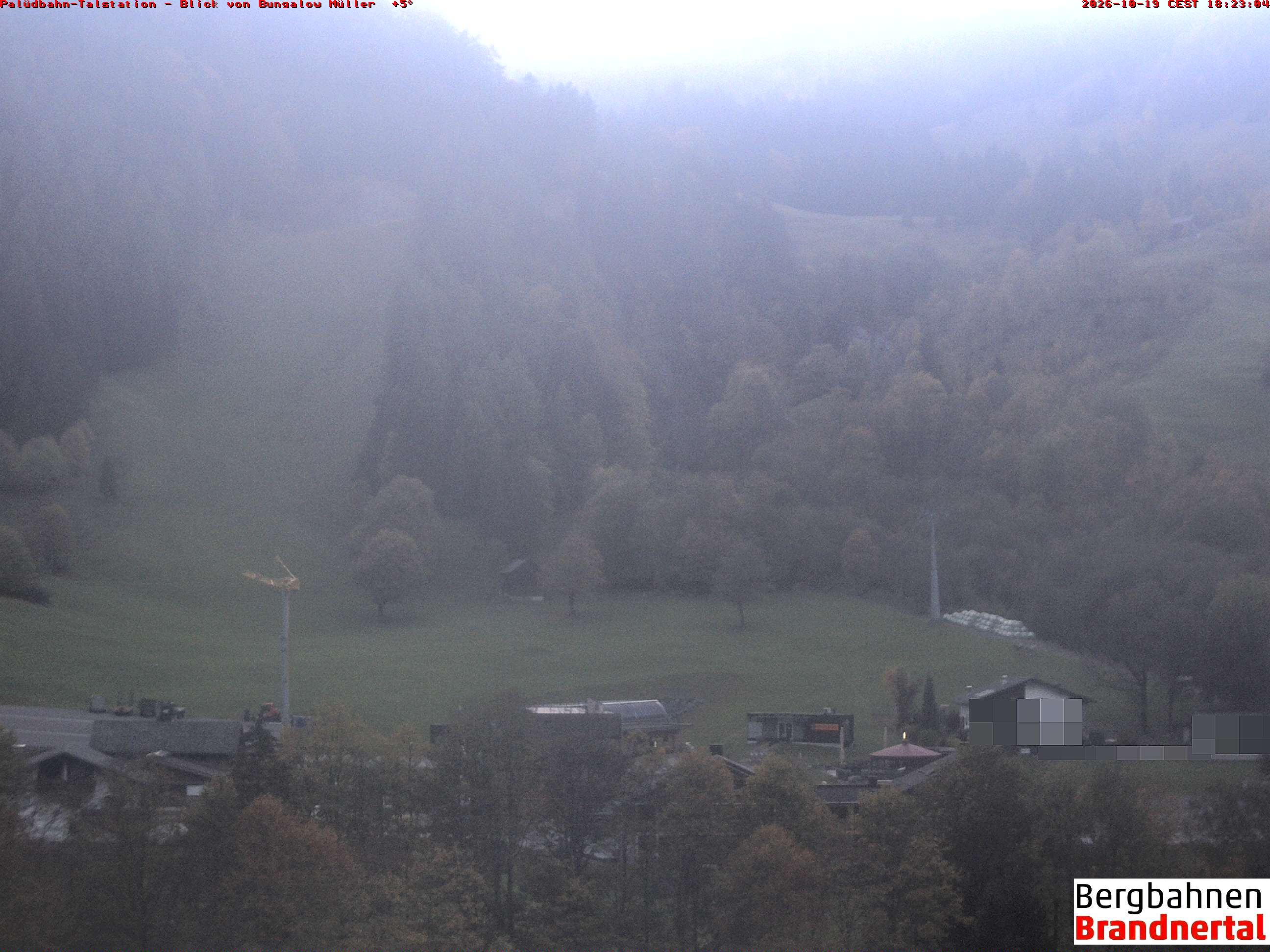 Blick auf Palüdbahn von Bungalow Müller