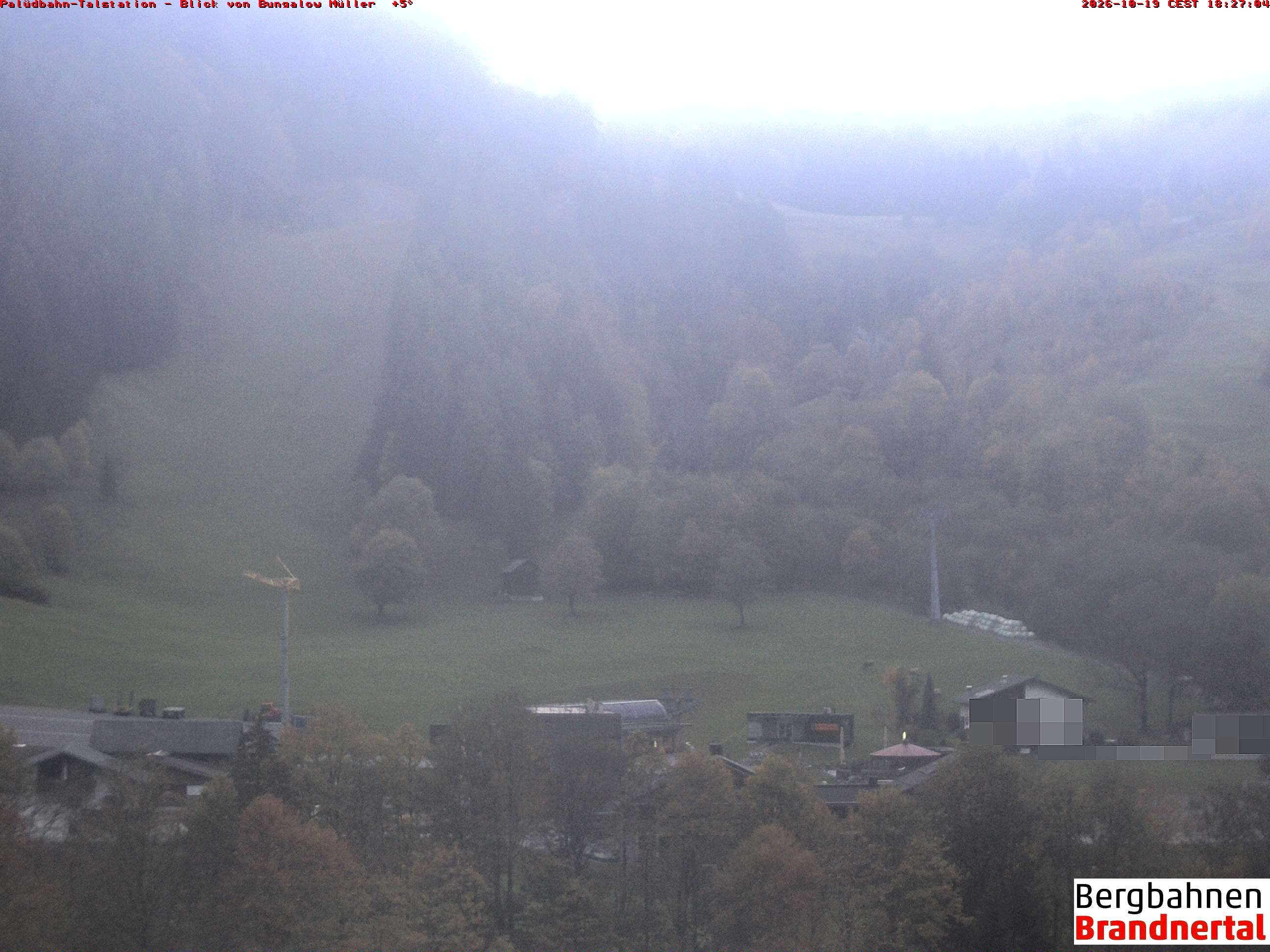 Blick auf Palüdbahn von Bungalow Müller