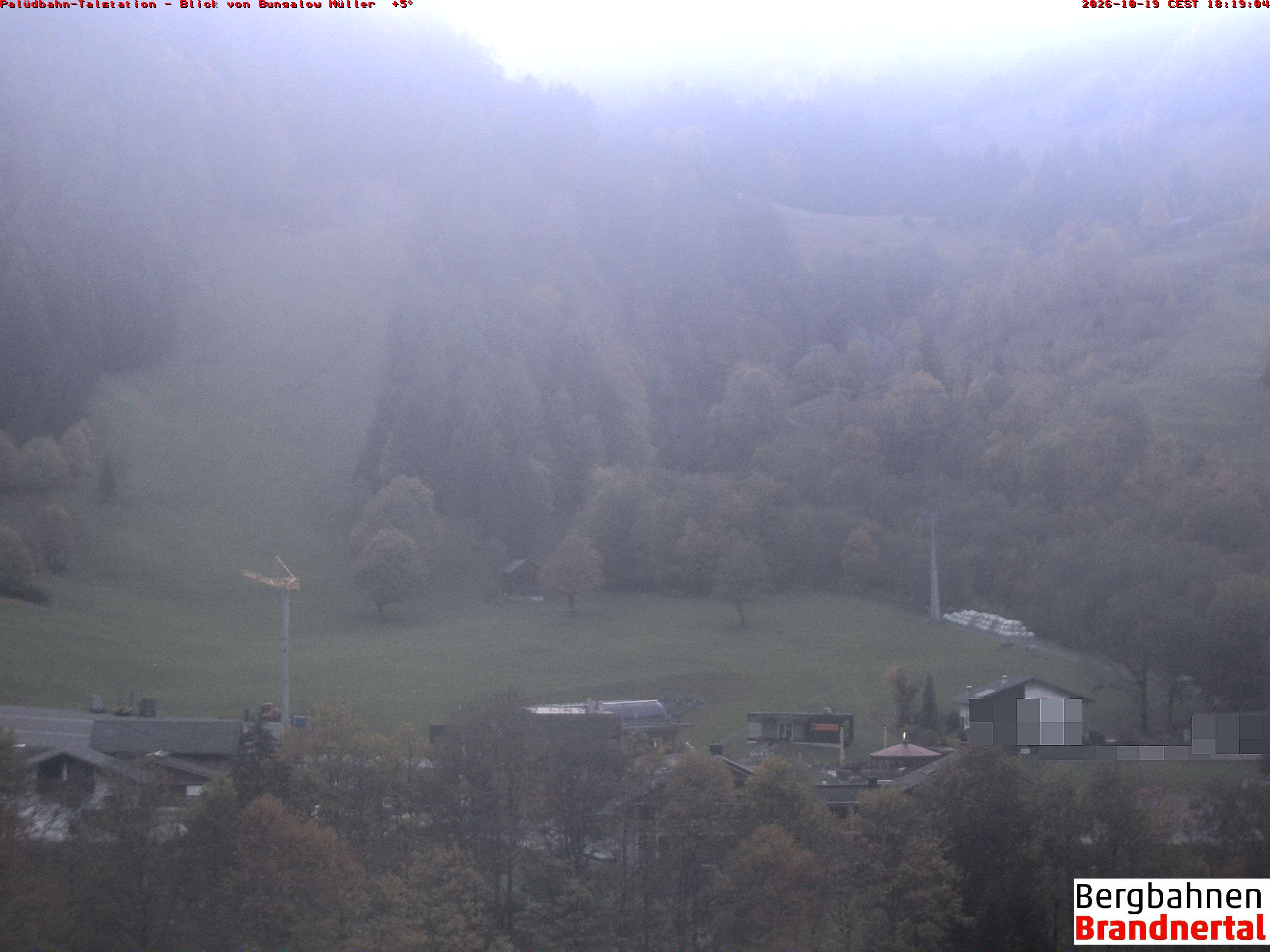 Blick auf Palüdbahn von Bungalow Müller