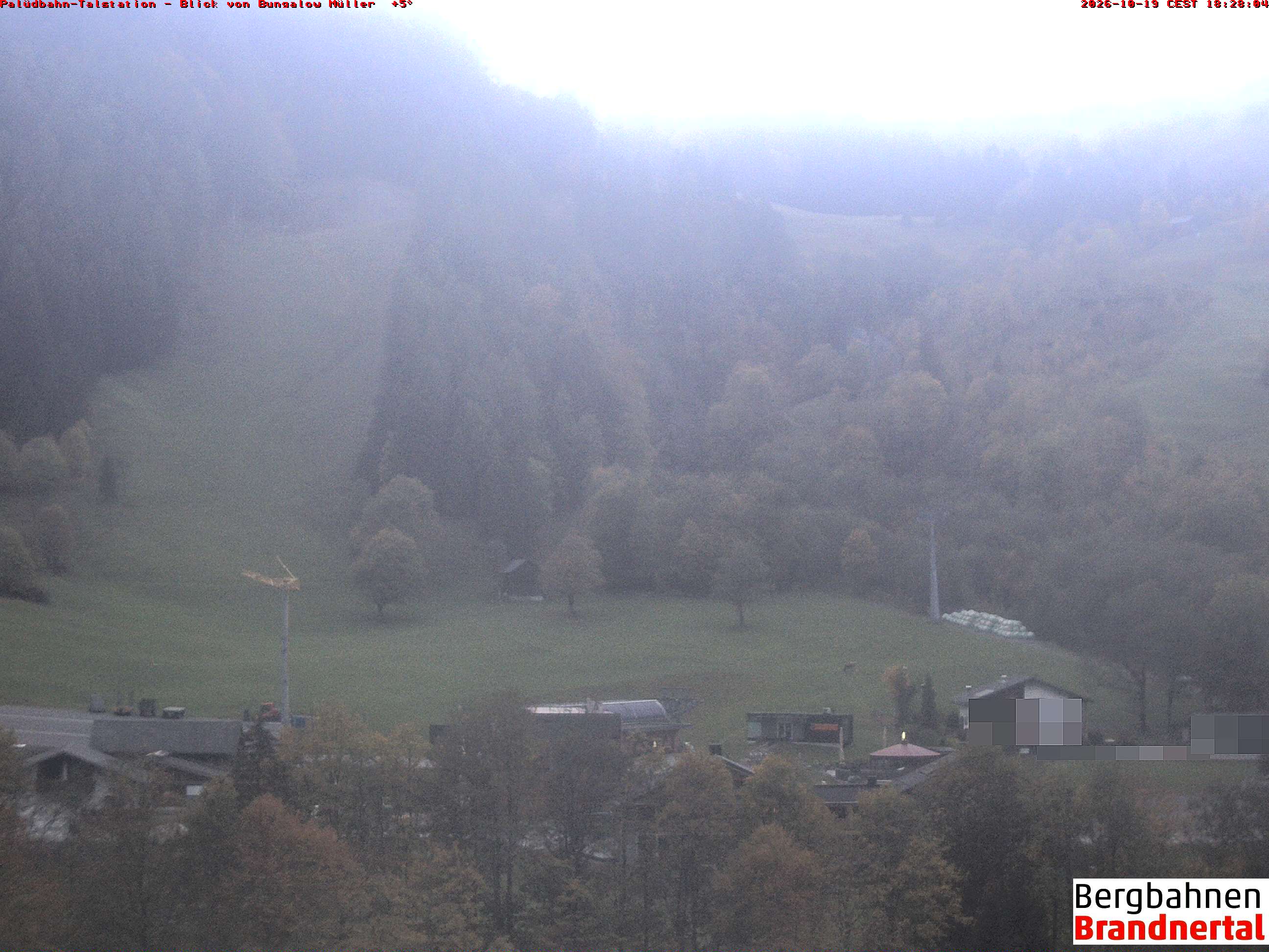 Blick auf Palüdbahn von Bungalow Müller