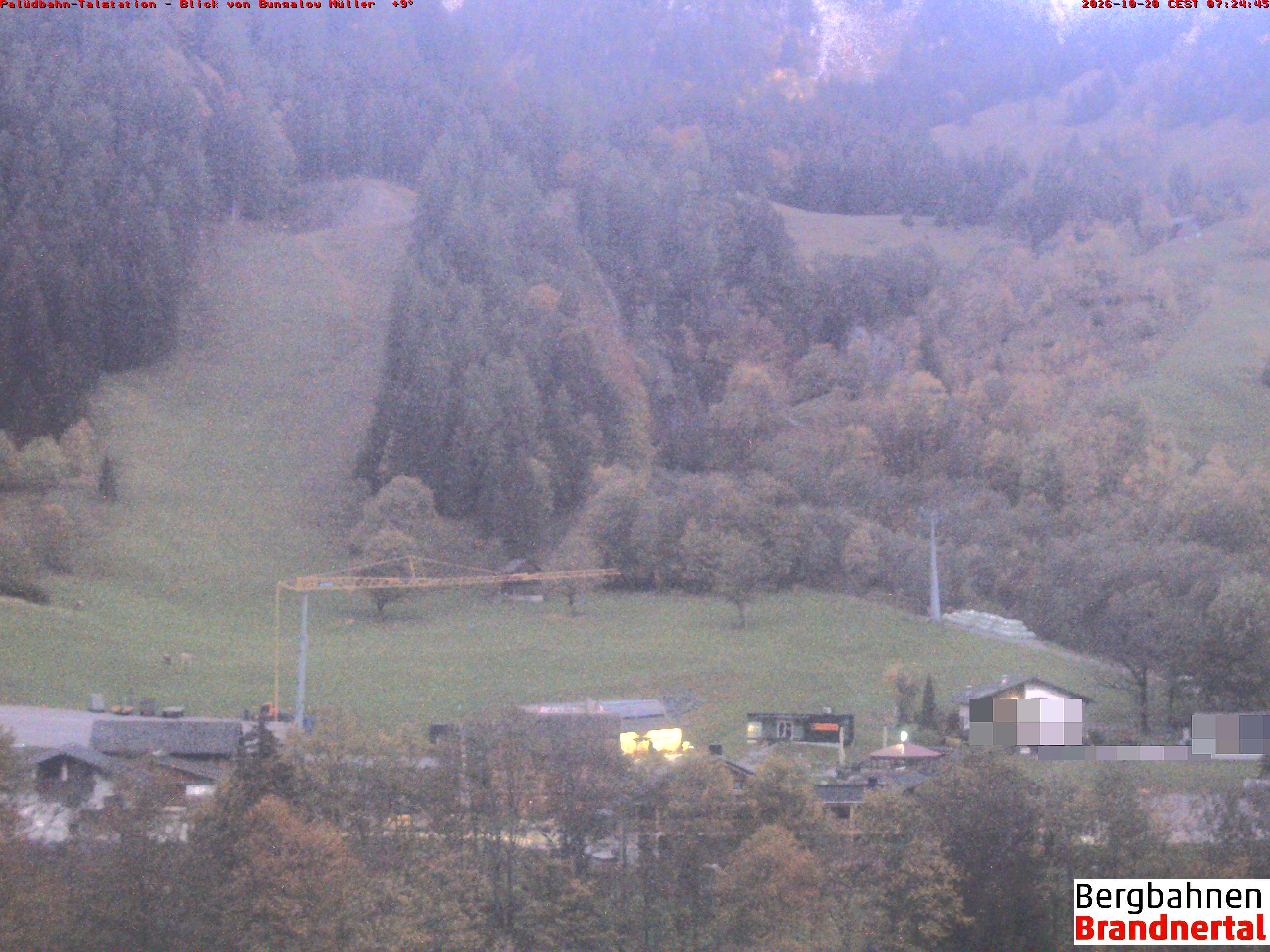 Blick auf Palüdbahn von Bungalow Müller