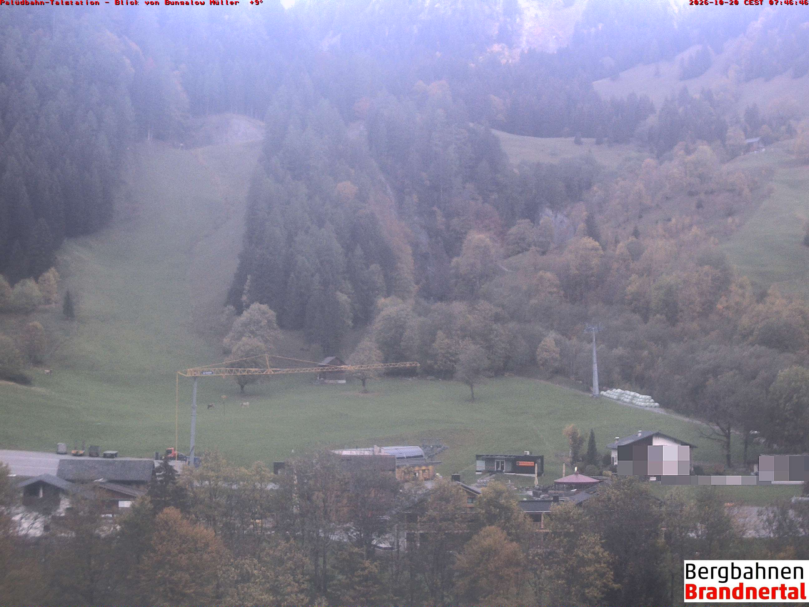 Blick auf Palüdbahn von Bungalow Müller