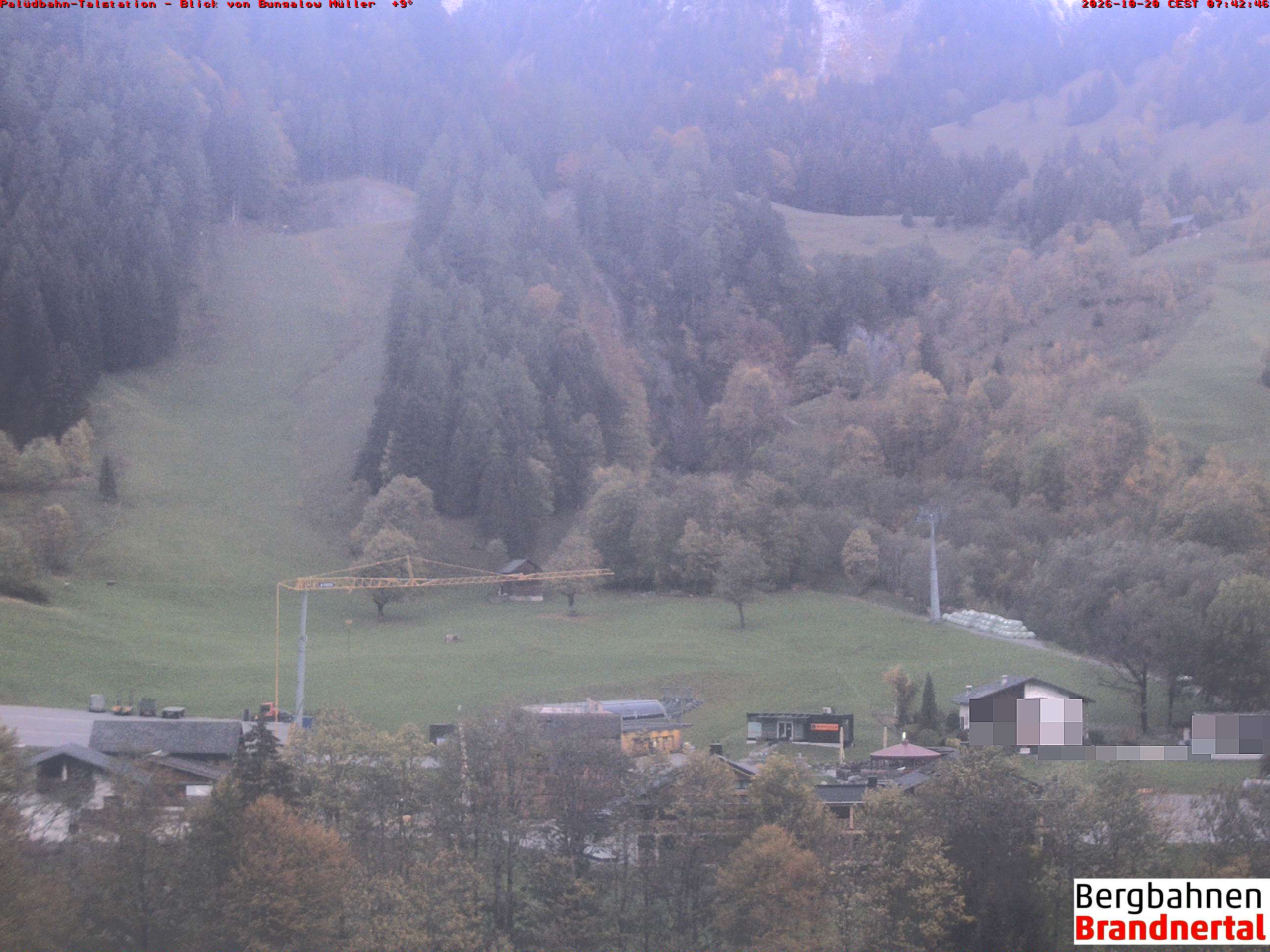 Blick auf Palüdbahn von Bungalow Müller