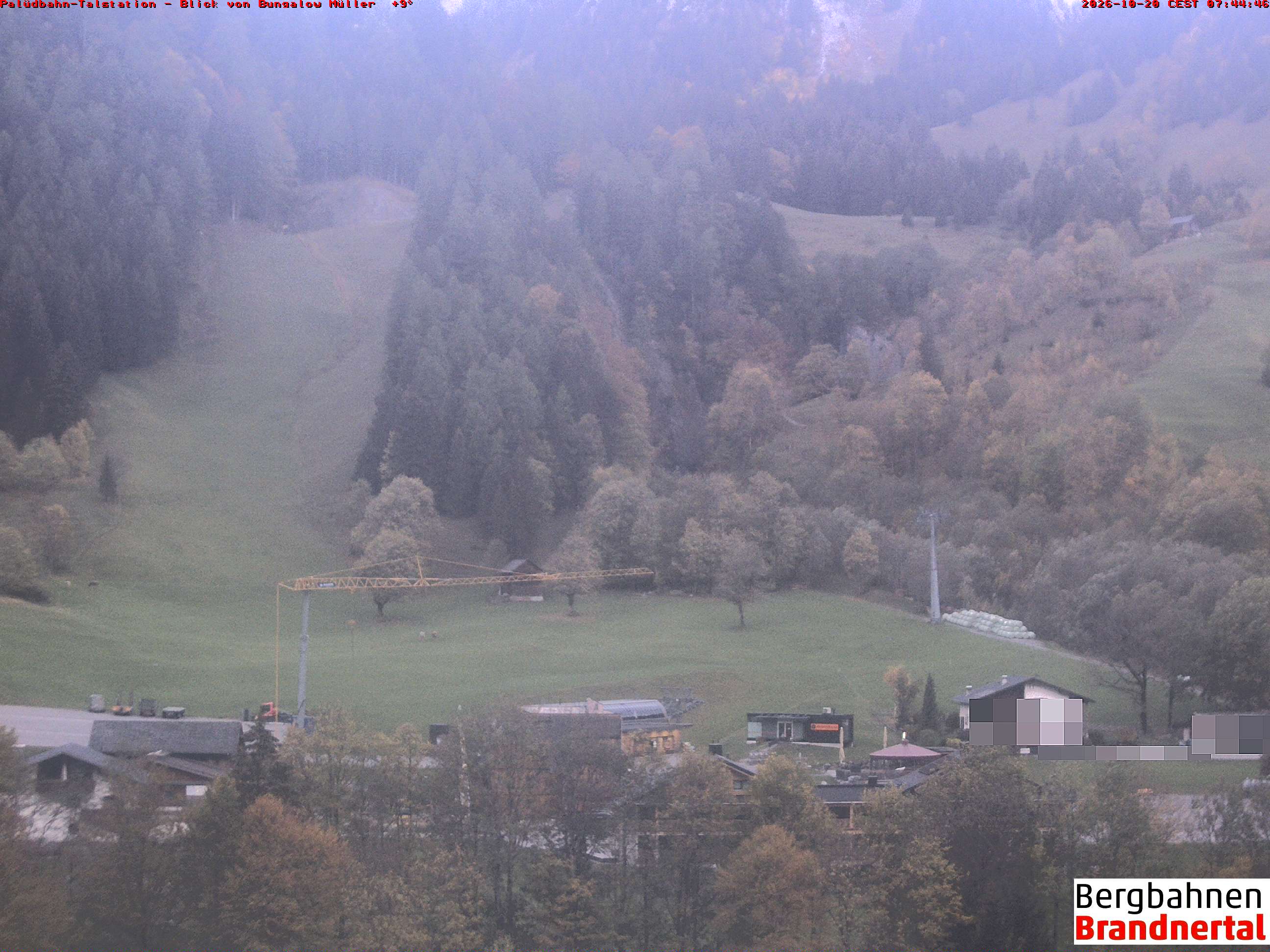 Blick auf Palüdbahn von Bungalow Müller