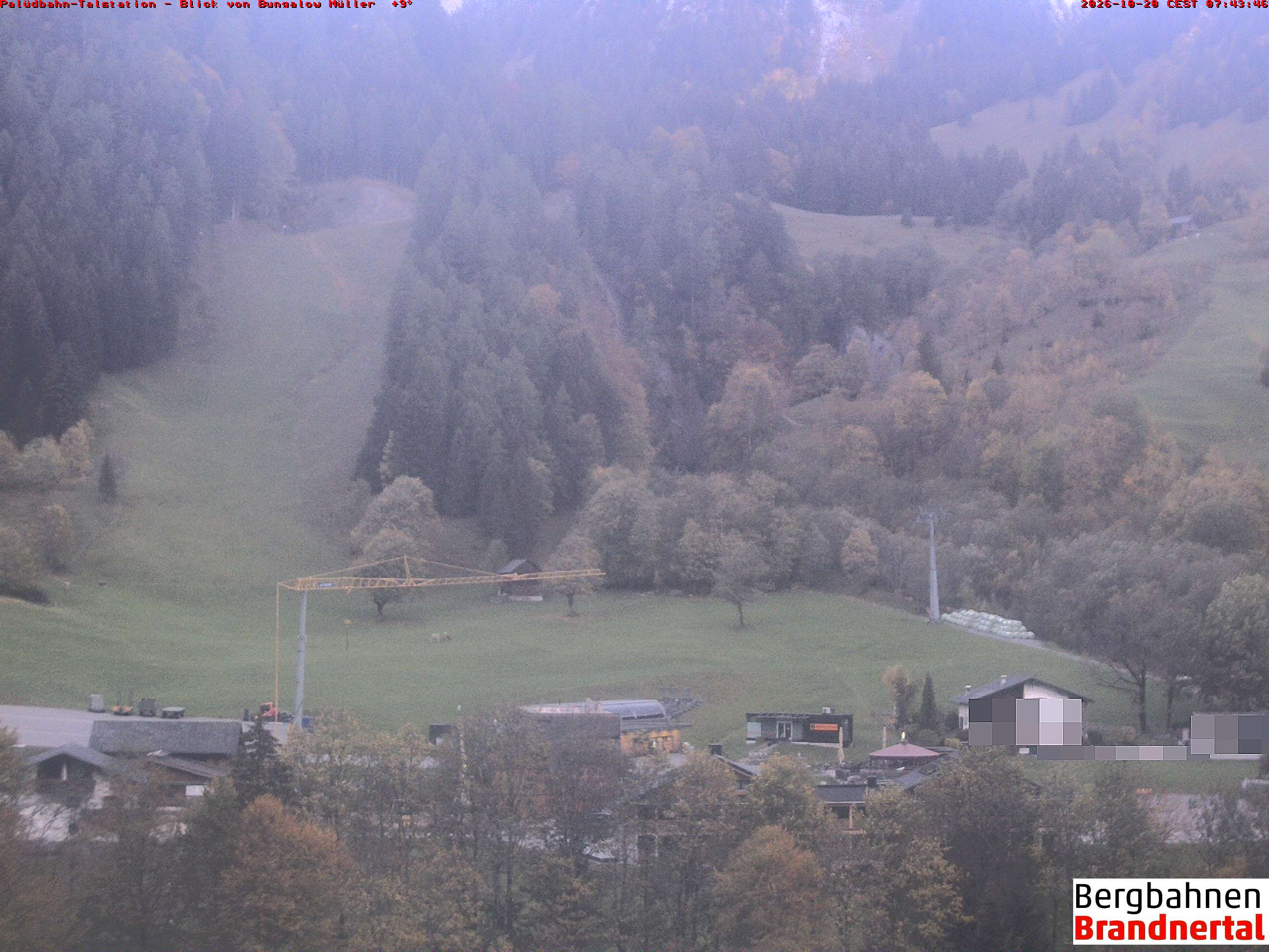 Blick auf Palüdbahn von Bungalow Müller