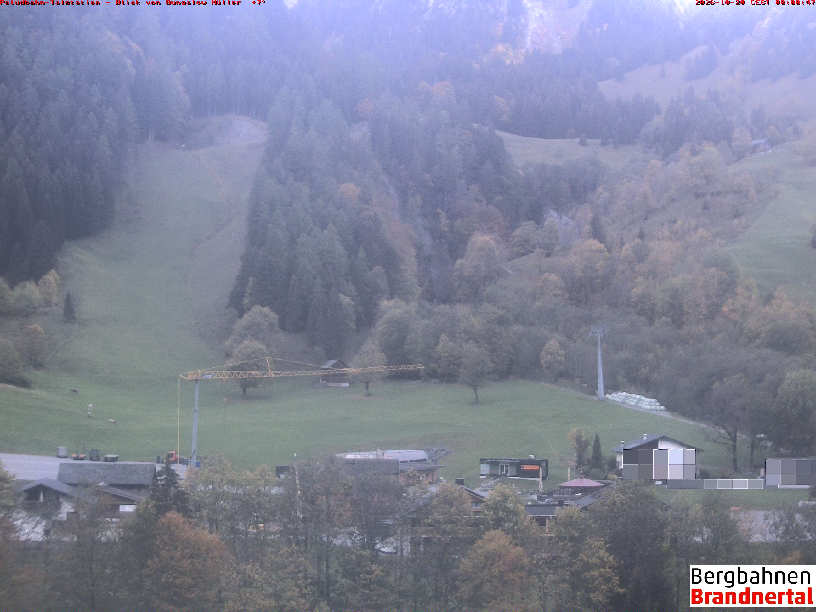 Blick auf Palüdbahn von Bungalow Müller