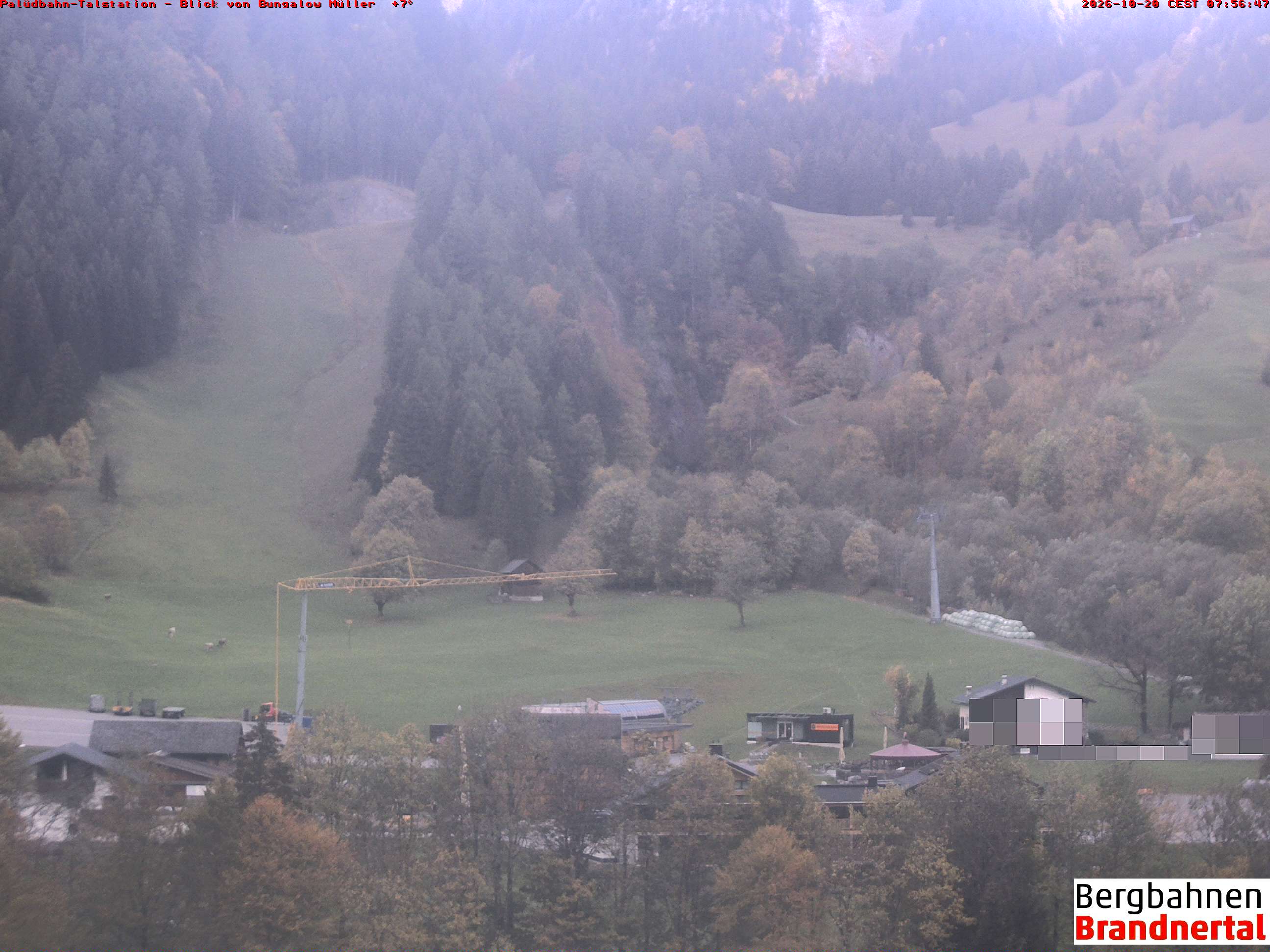 Blick auf Palüdbahn von Bungalow Müller