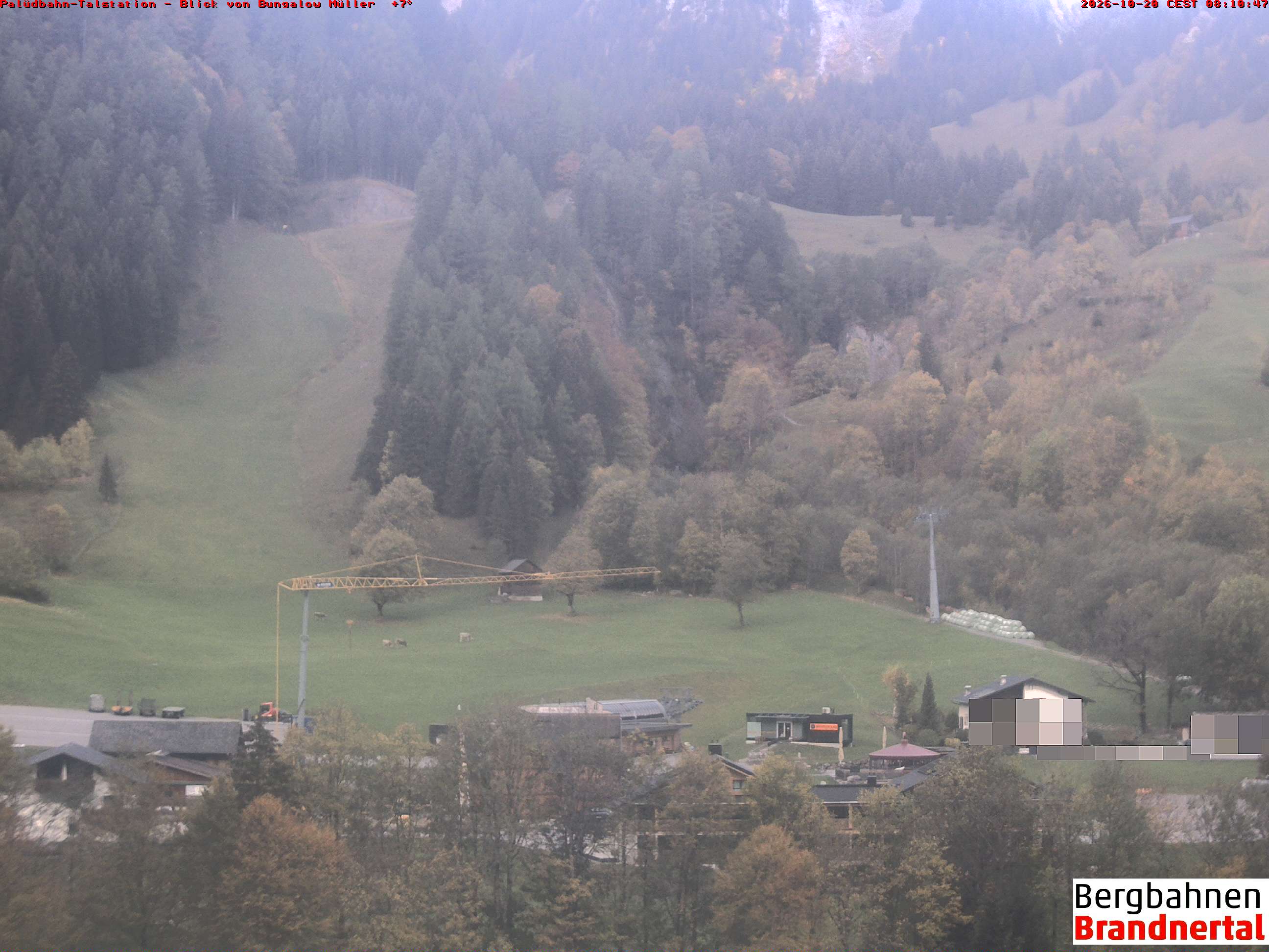 Blick auf Palüdbahn von Bungalow Müller