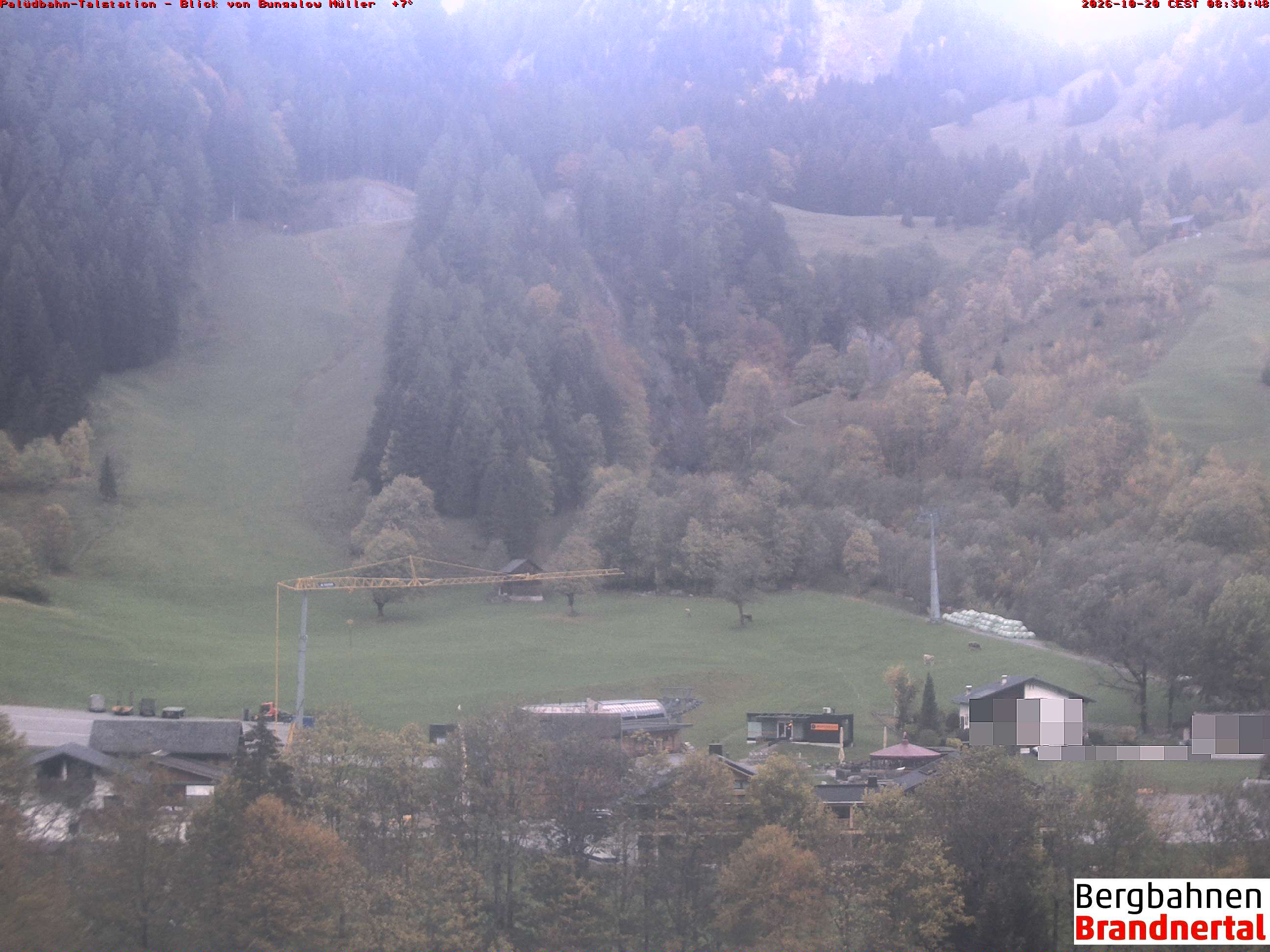 Blick auf Palüdbahn von Bungalow Müller