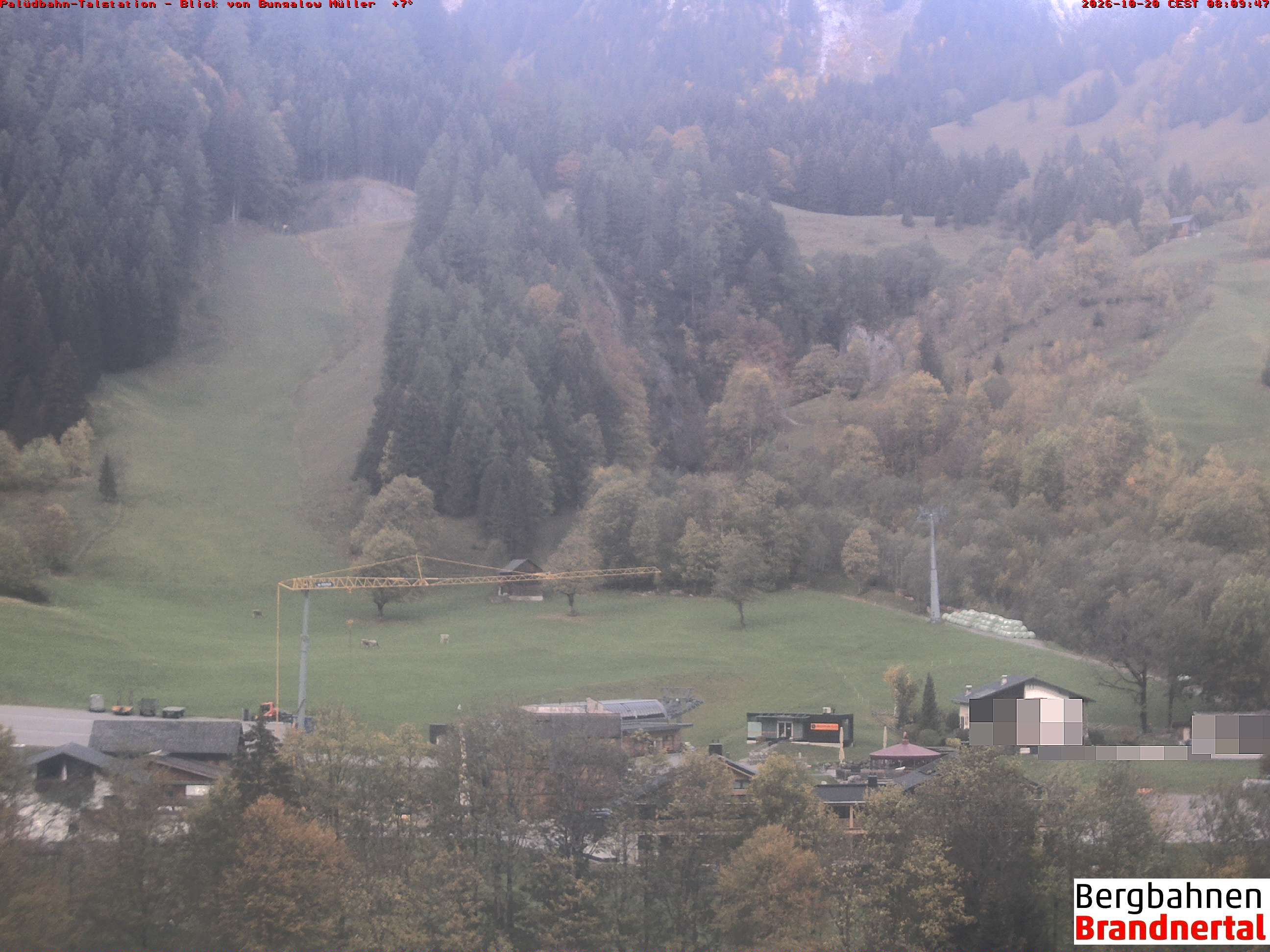 Blick auf Palüdbahn von Bungalow Müller