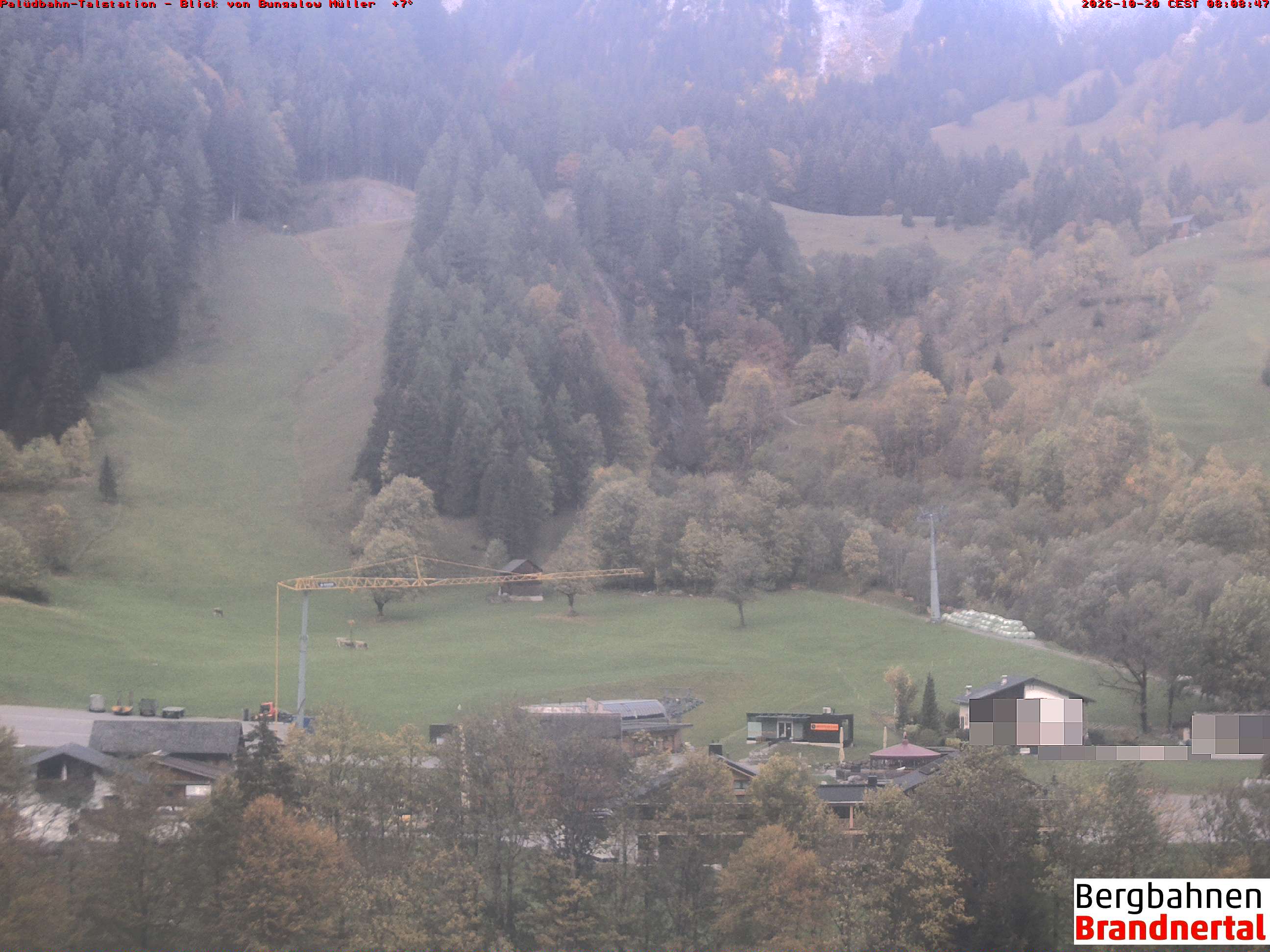 Blick auf Palüdbahn von Bungalow Müller