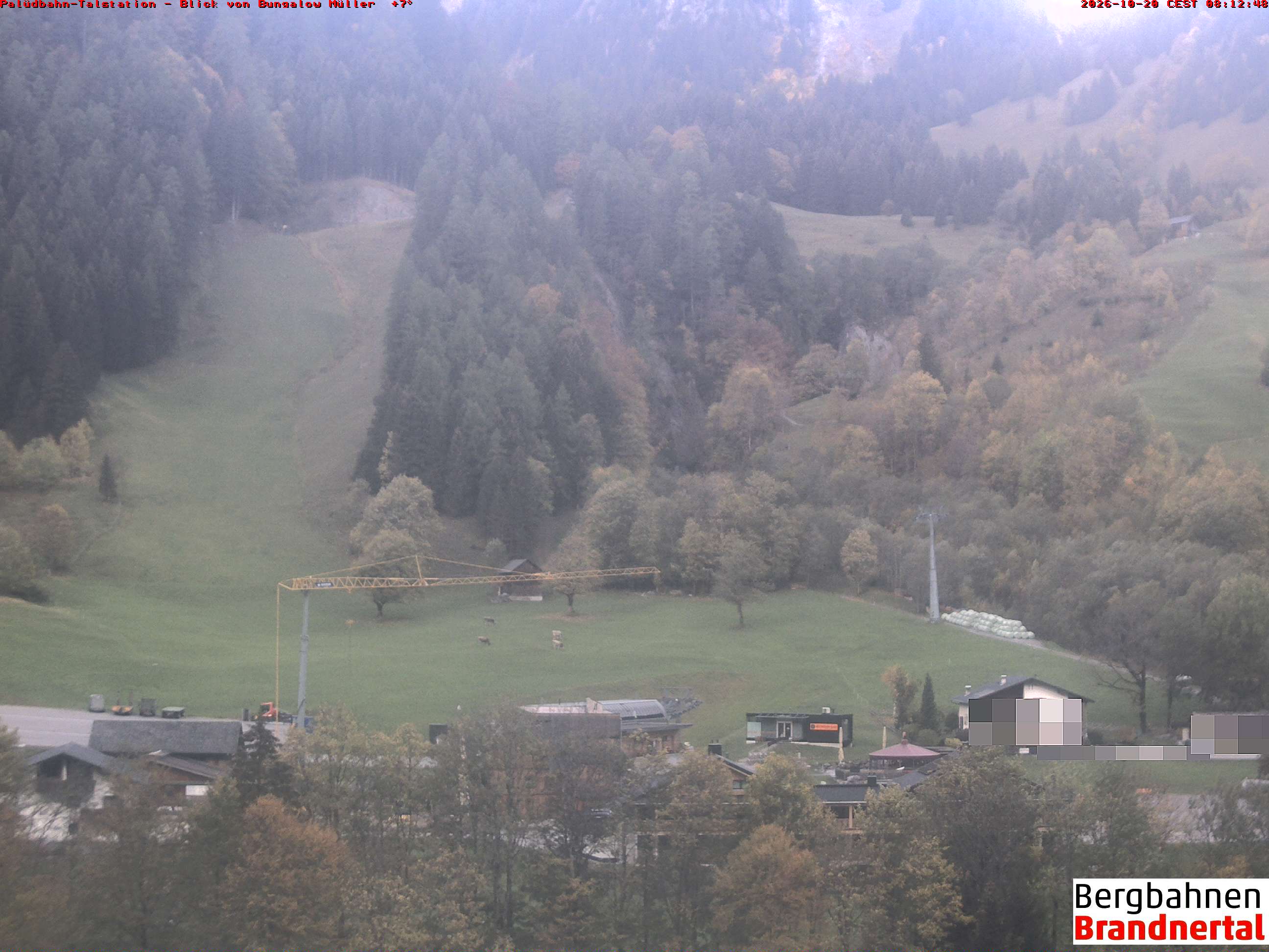 Blick auf Palüdbahn von Bungalow Müller
