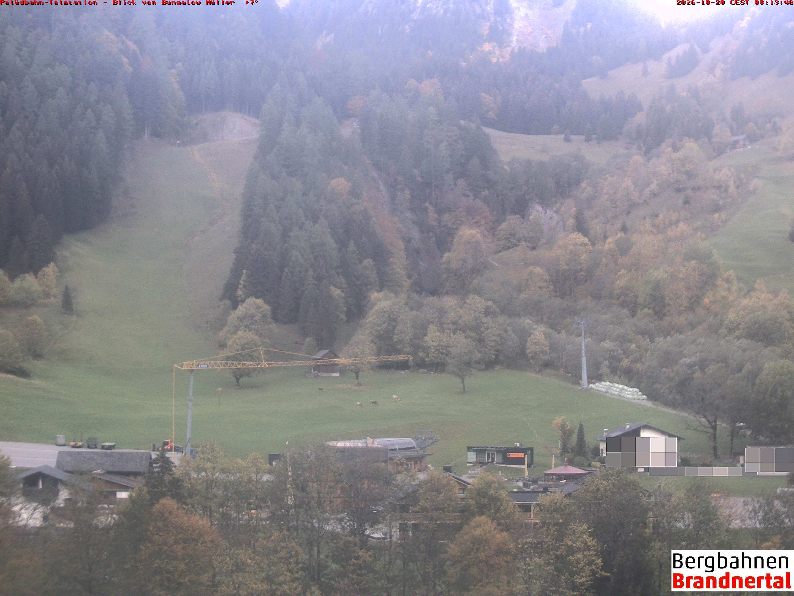 Blick auf Palüdbahn von Bungalow Müller