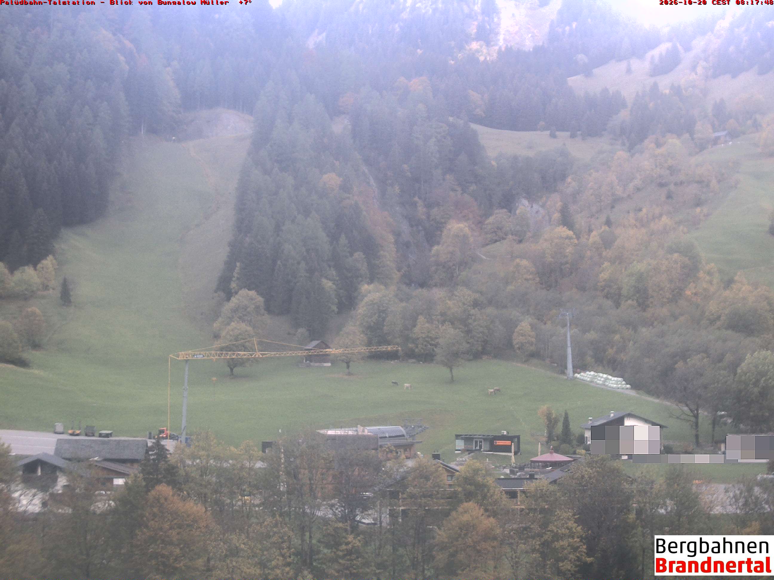 Blick auf Palüdbahn von Bungalow Müller
