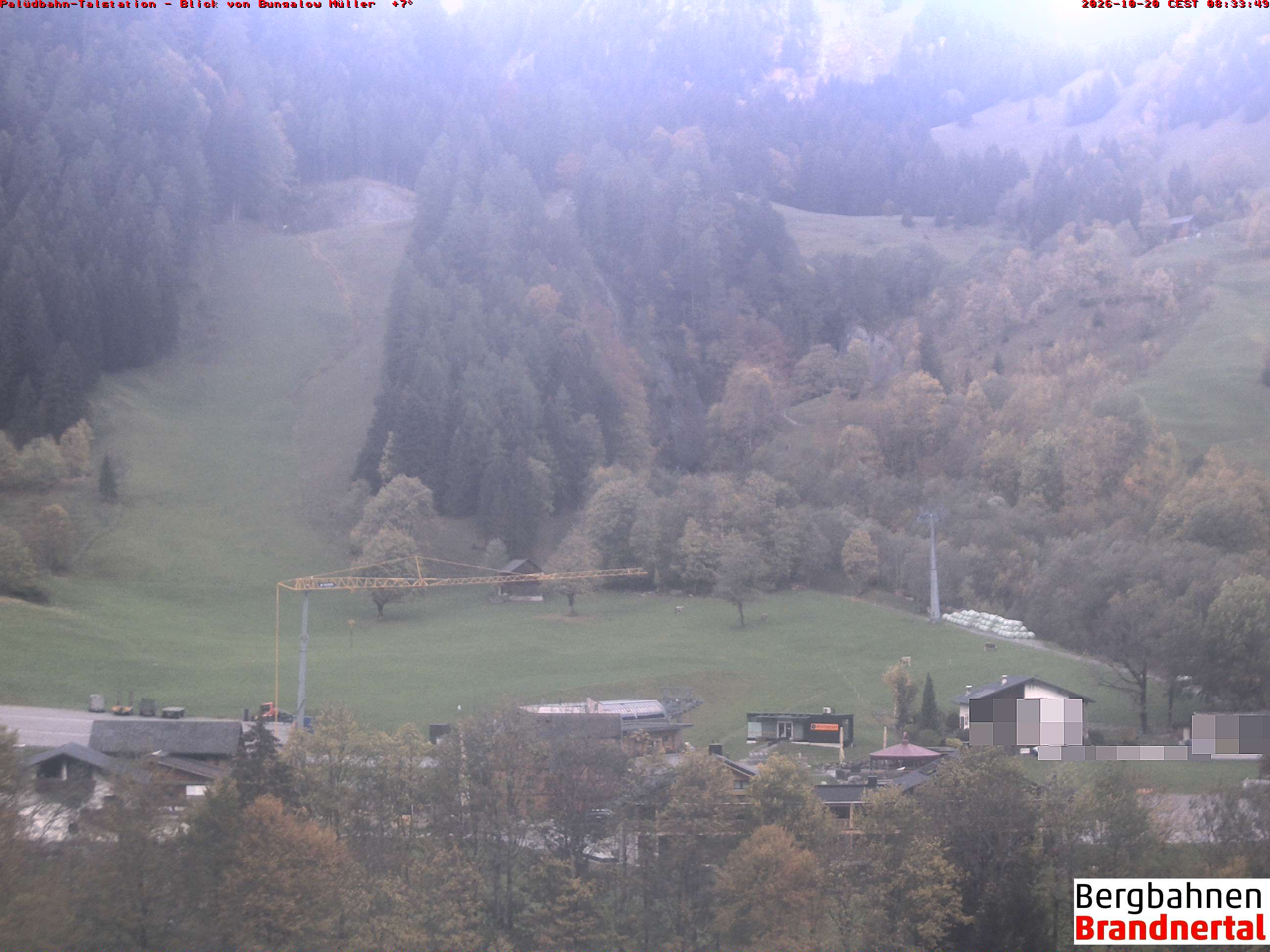 Blick auf Palüdbahn von Bungalow Müller