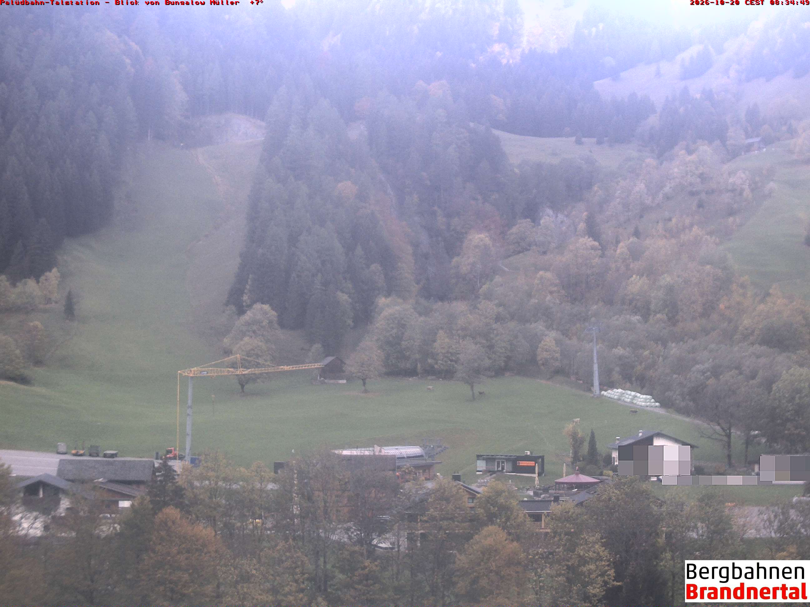 Blick auf Palüdbahn von Bungalow Müller