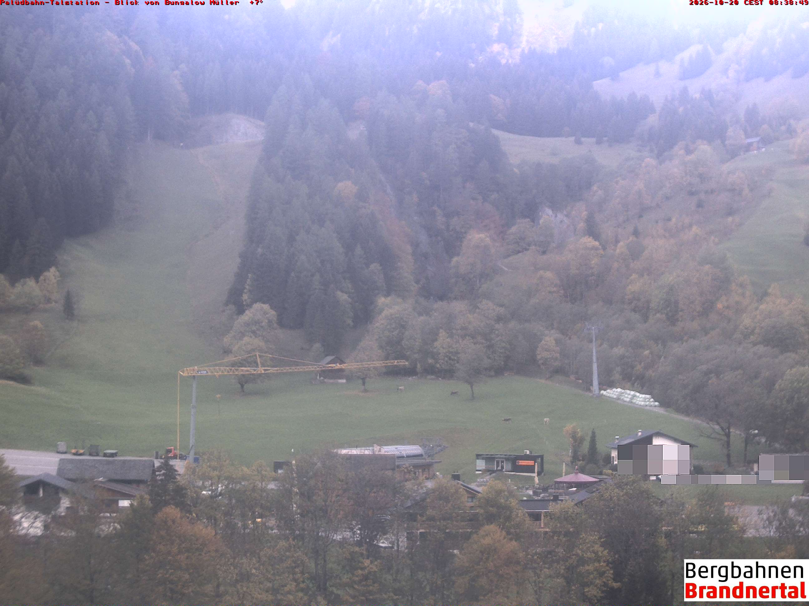 Blick auf Palüdbahn von Bungalow Müller