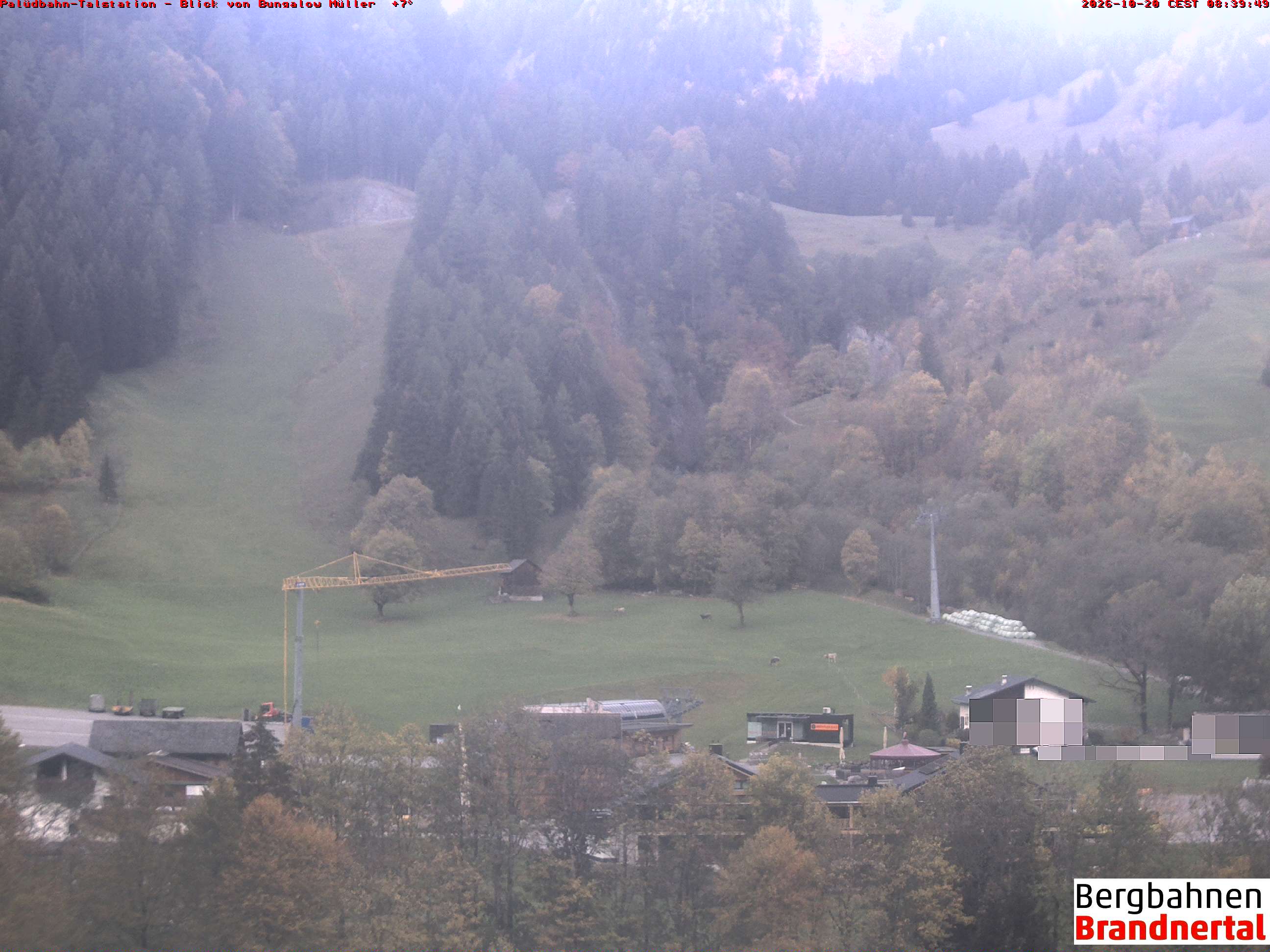 Blick auf Palüdbahn von Bungalow Müller