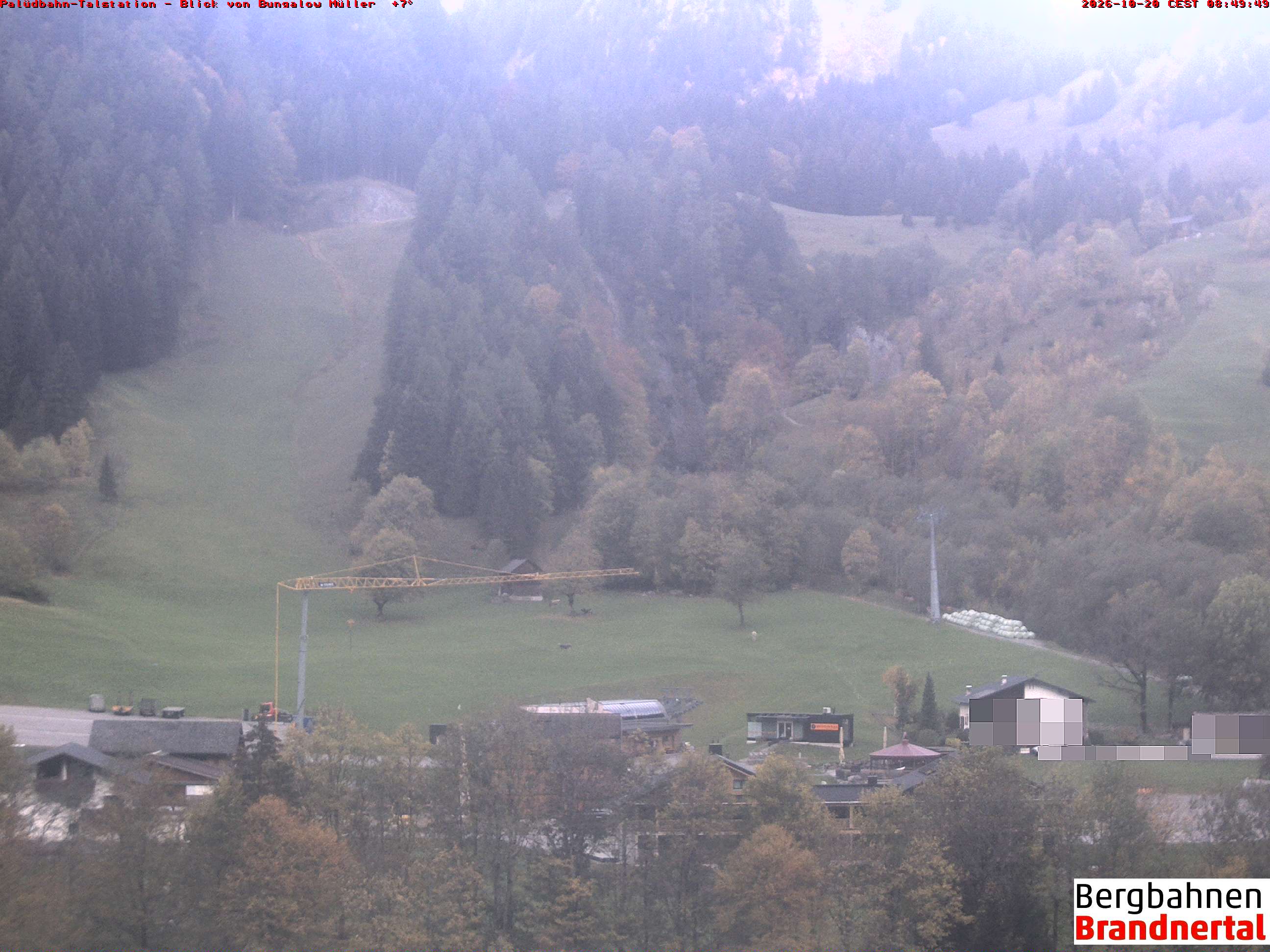 Blick auf Palüdbahn von Bungalow Müller